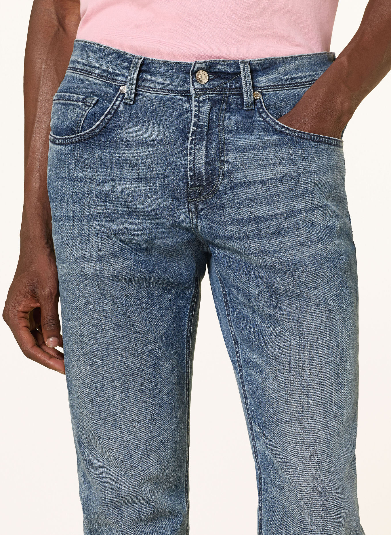 BALDESSARINI Jeans met normale pasvorm: 6822 blue used