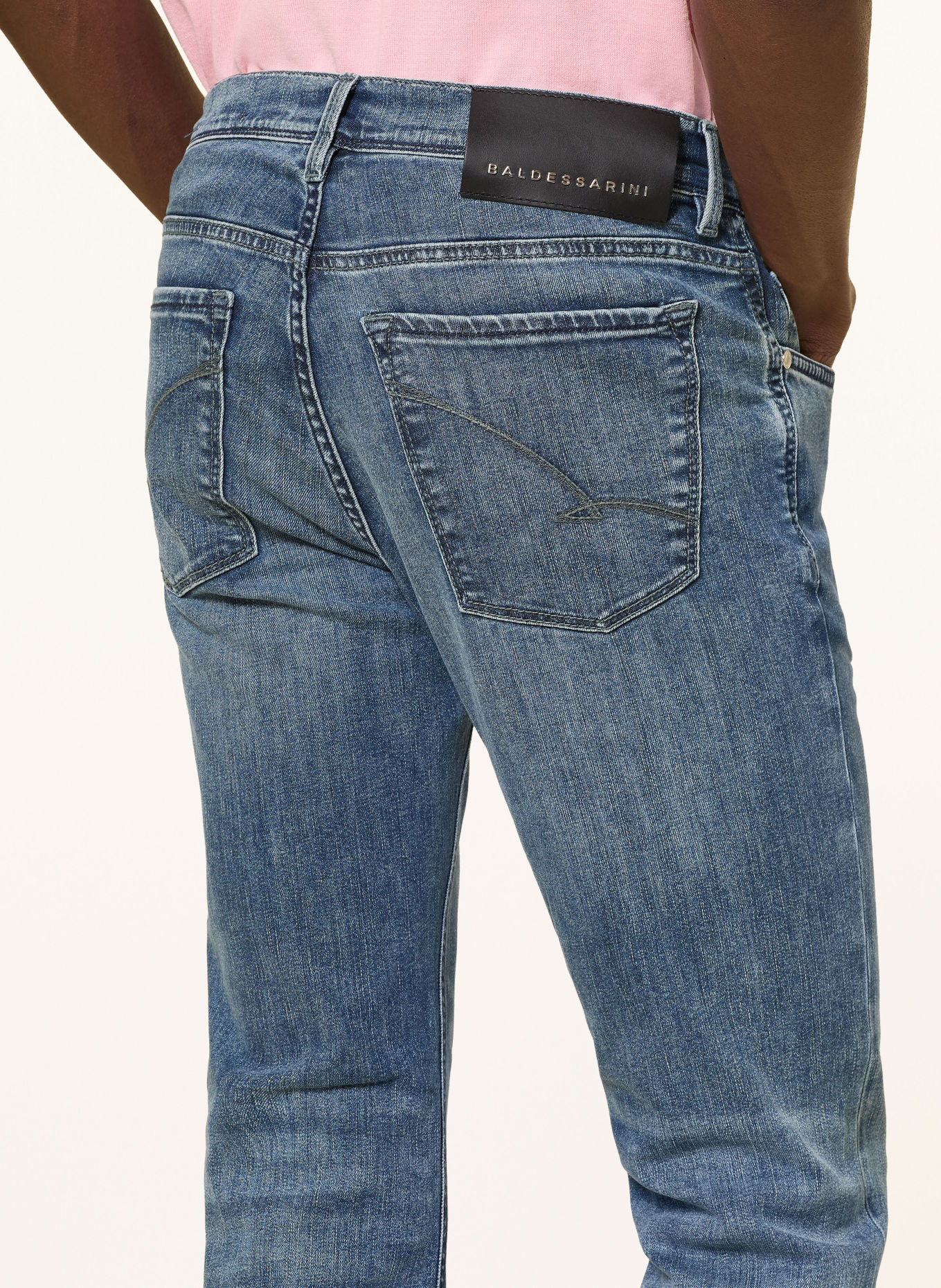 BALDESSARINI Jeans met normale pasvorm: 6822 blue used