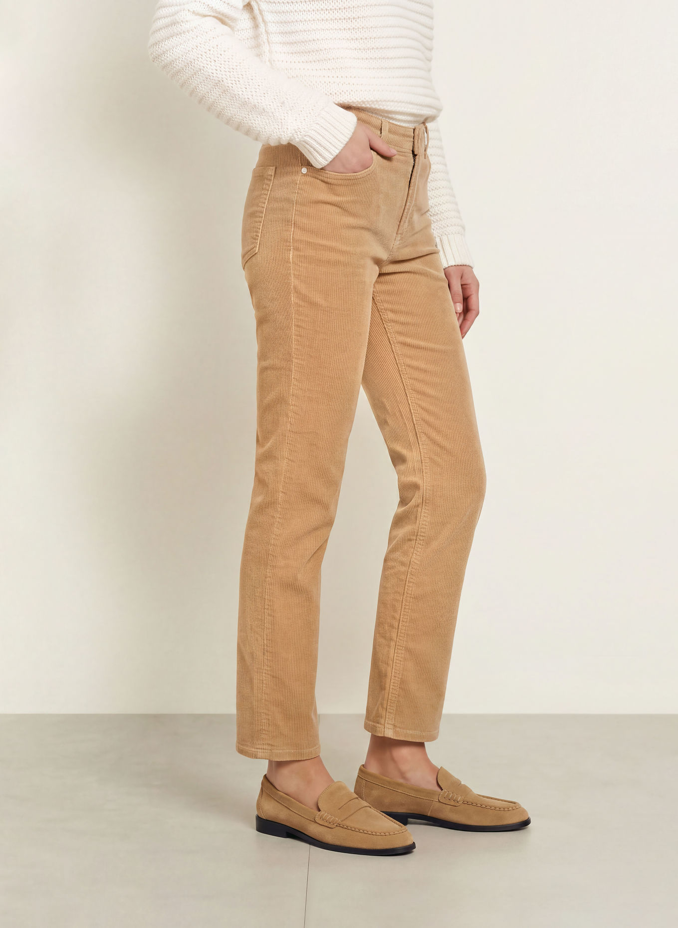 CLOSED Cordbroek MILO: CAMEL
