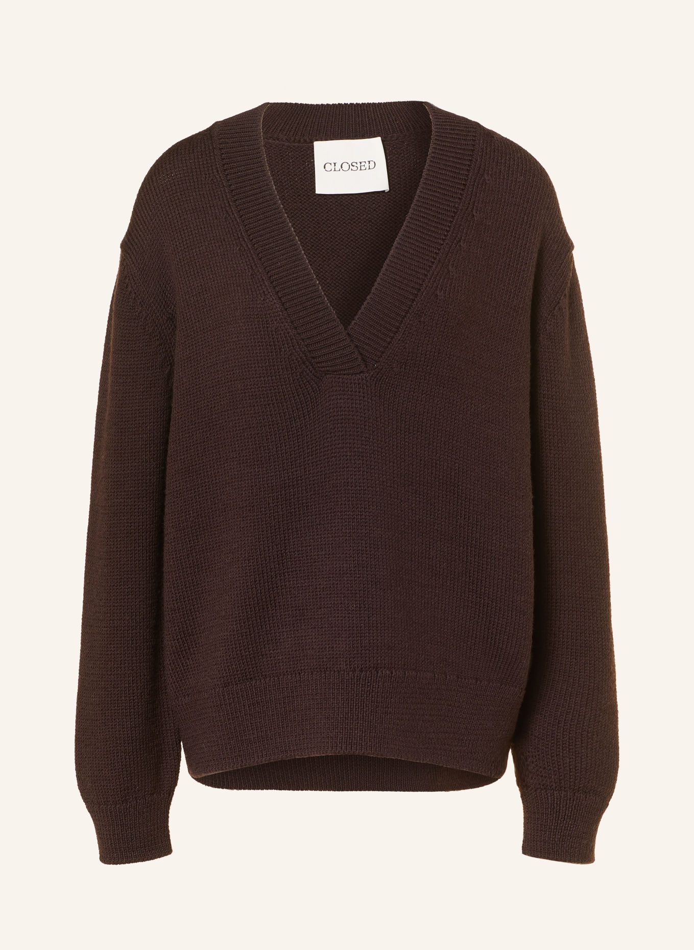 CLOSED Pull: MARRON FONCÉ