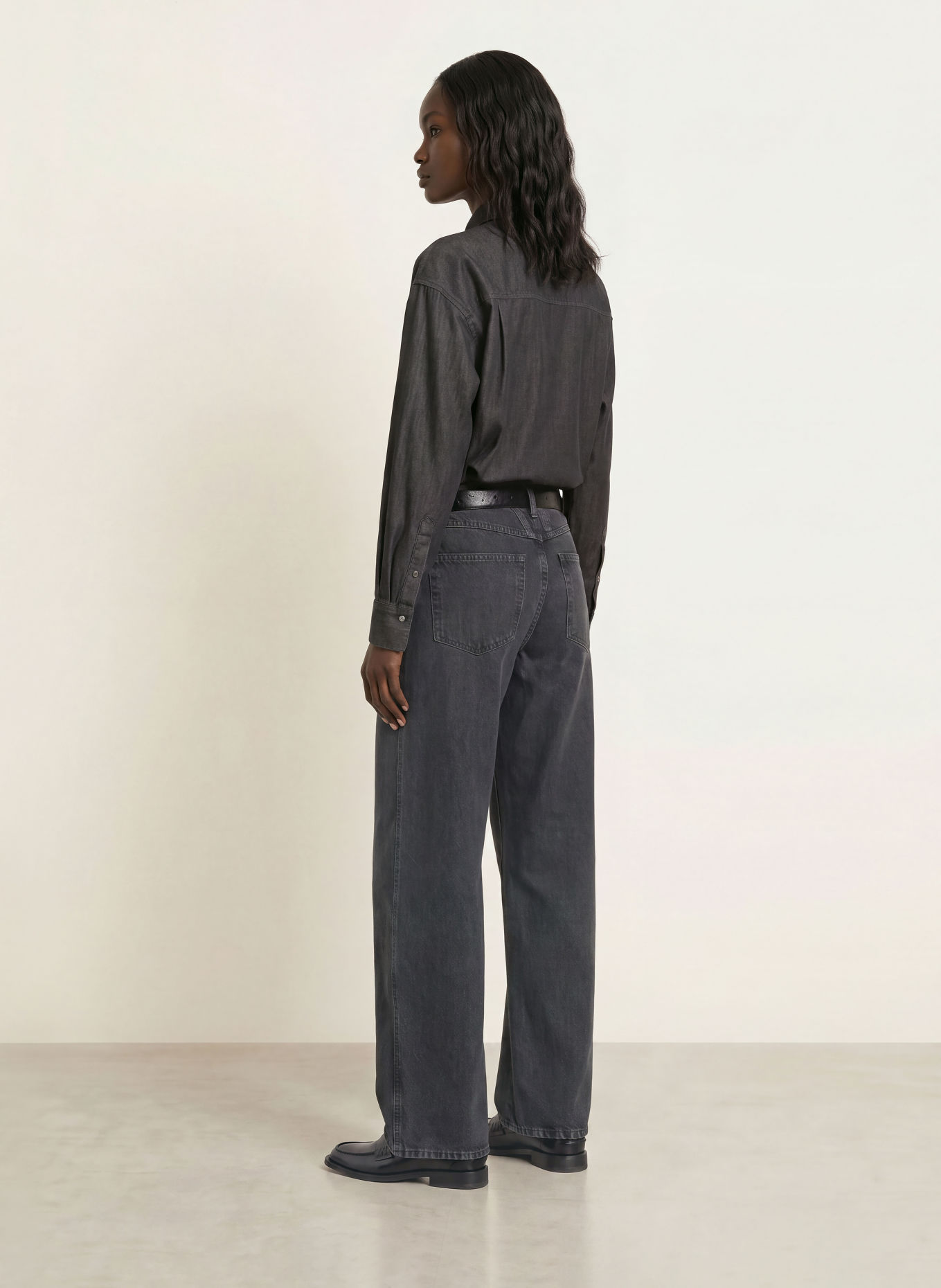 CLOSED Chemisier SLIT: GRIS