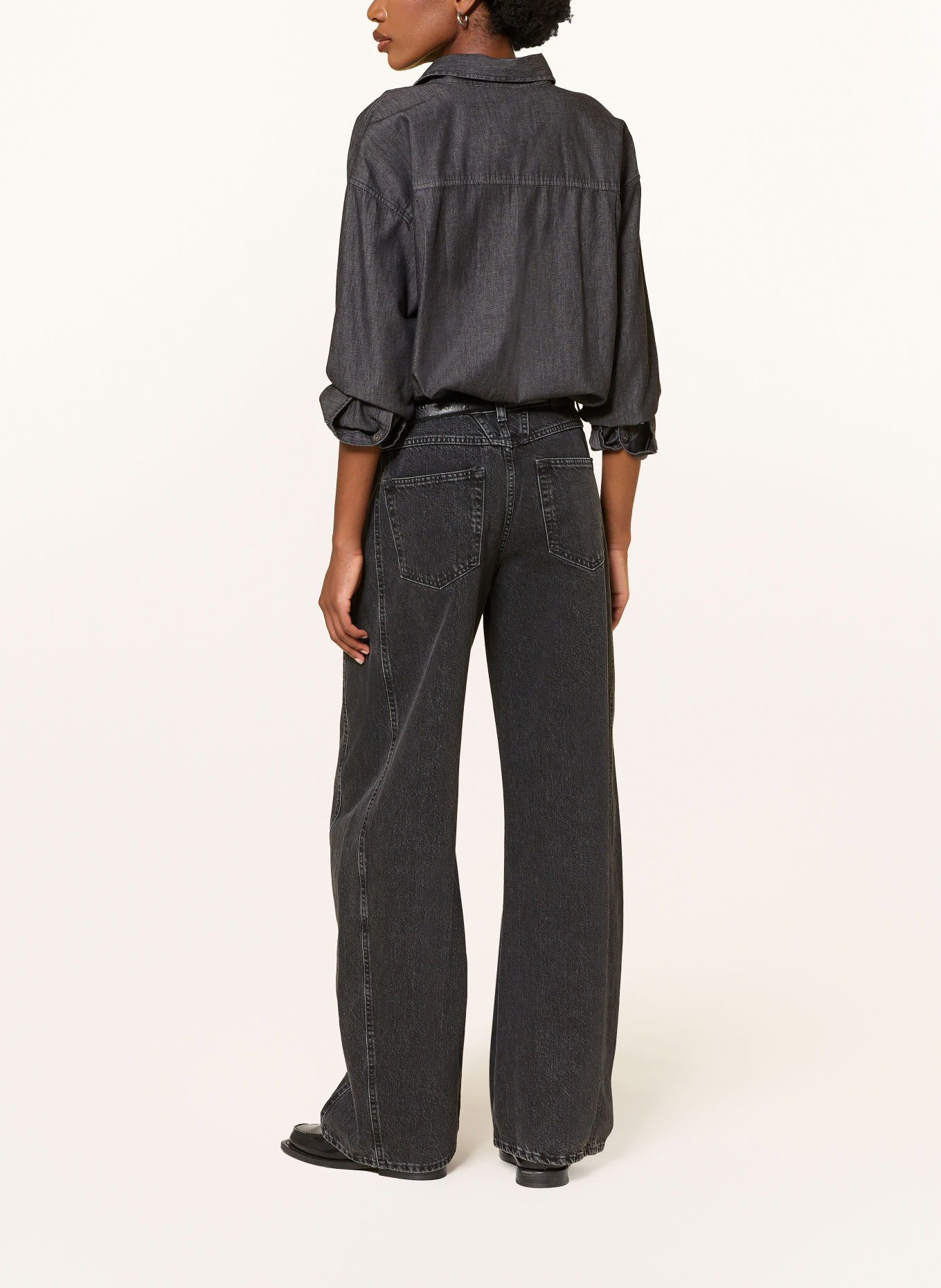CLOSED Chemisier SLIT: GRIS