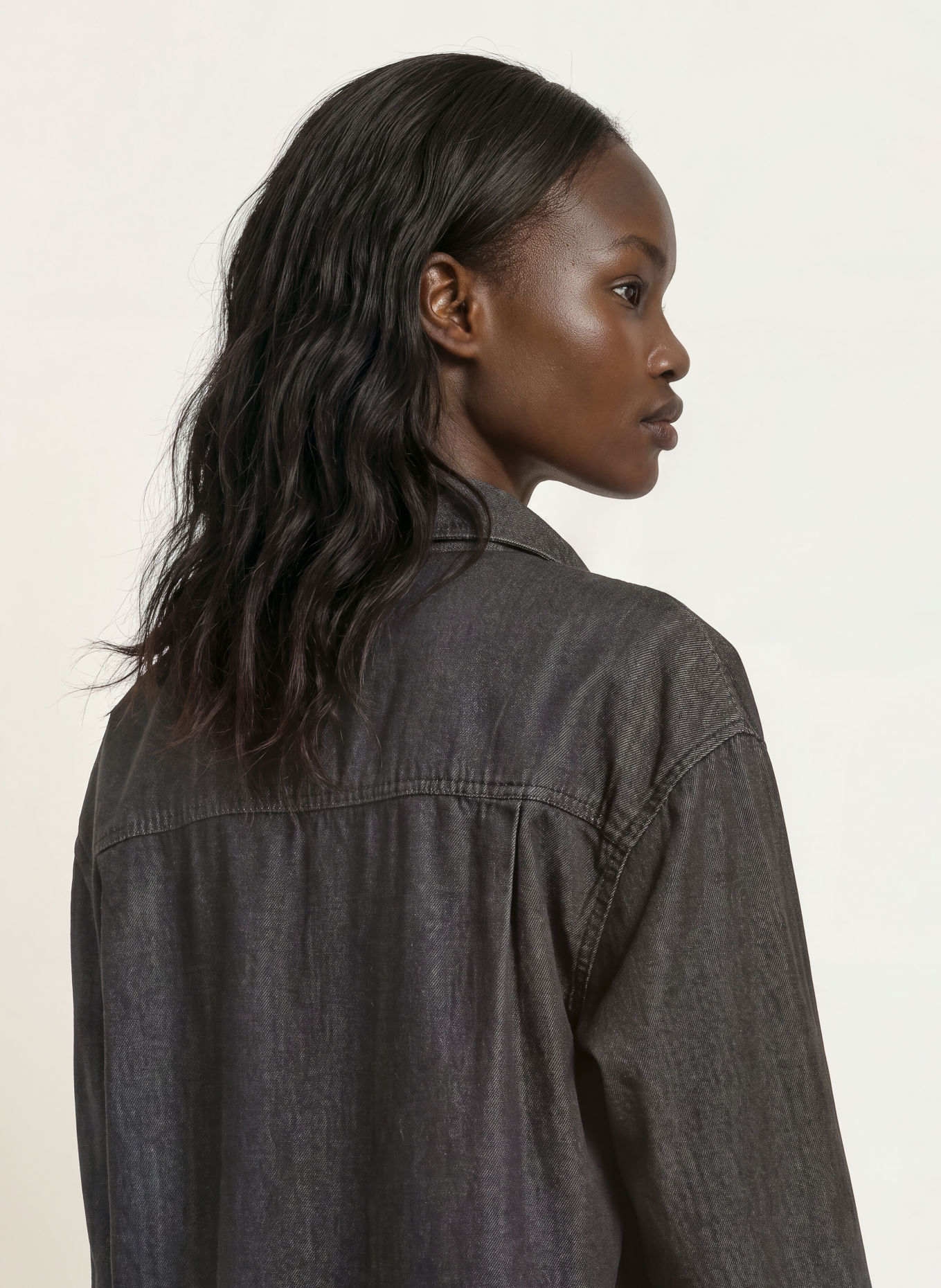 CLOSED Chemisier SLIT: GRIS