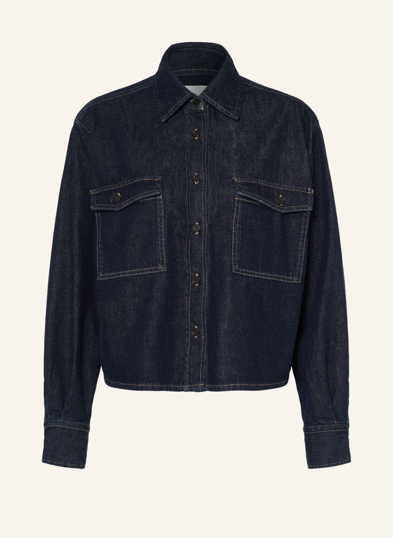 CLOSED Denim blouse: DARK BLUE