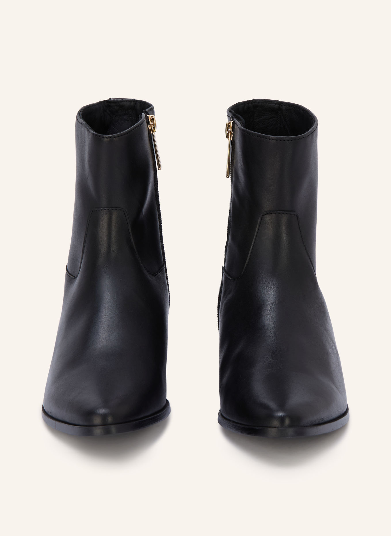 TOMMY HILFIGER Laarsjes: ZWART / GOUD