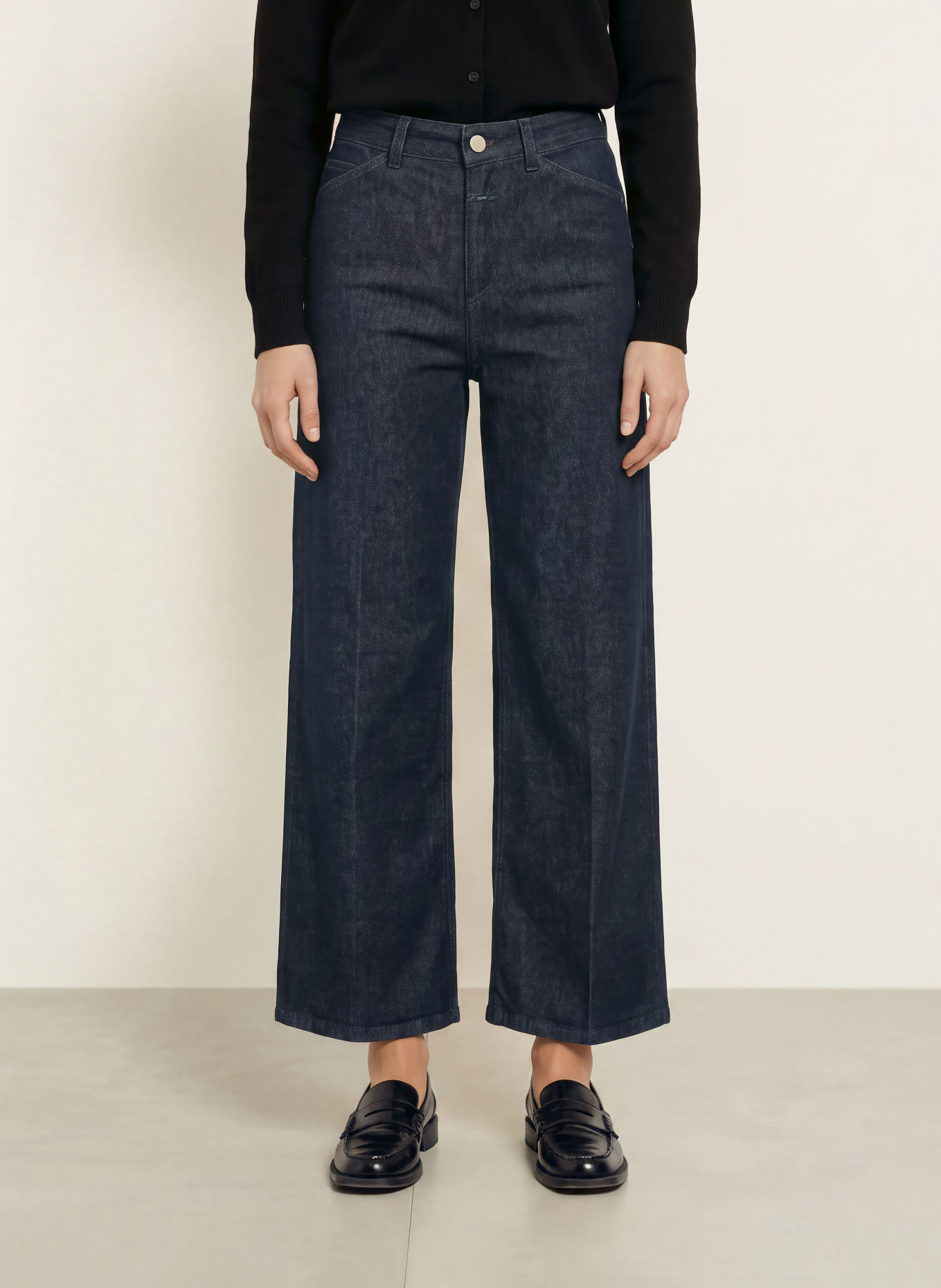 CLOSED Wera Wide-Leg jeans: DBL DARK BLUE