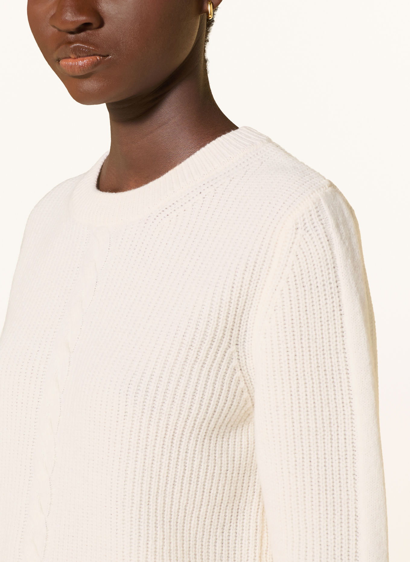 MAERZ MUENCHEN Pullover: ECRU