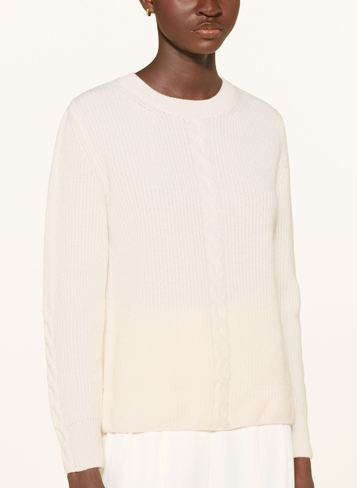 MAERZ MUENCHEN Pullover: ECRU