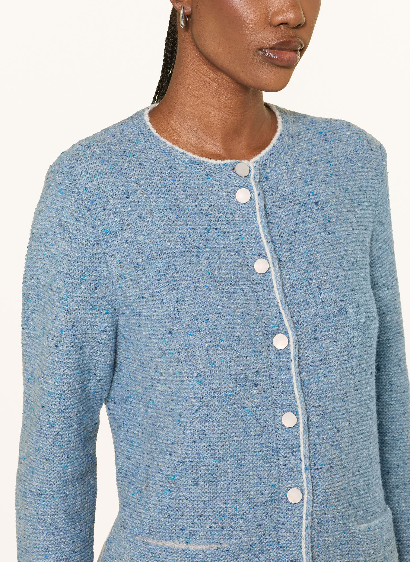 MAERZ MUENCHEN Gilet: BLEU