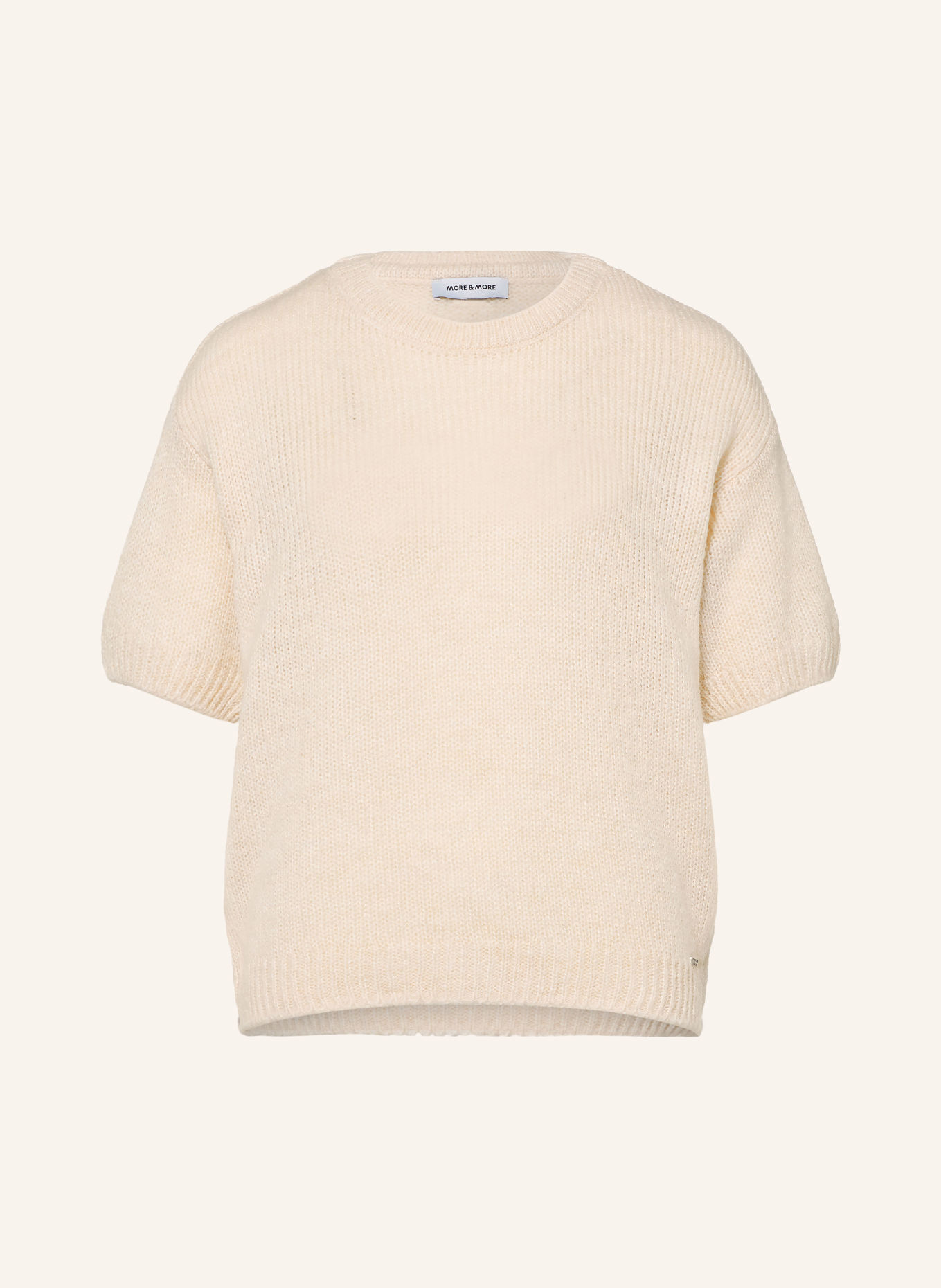 MORE & MORE Strickshirt: CREME