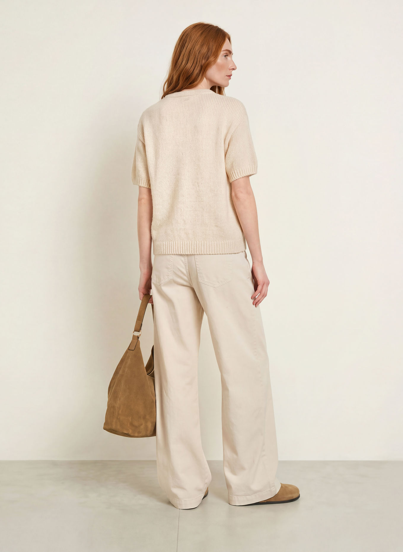 MORE & MORE Strickshirt: CREME
