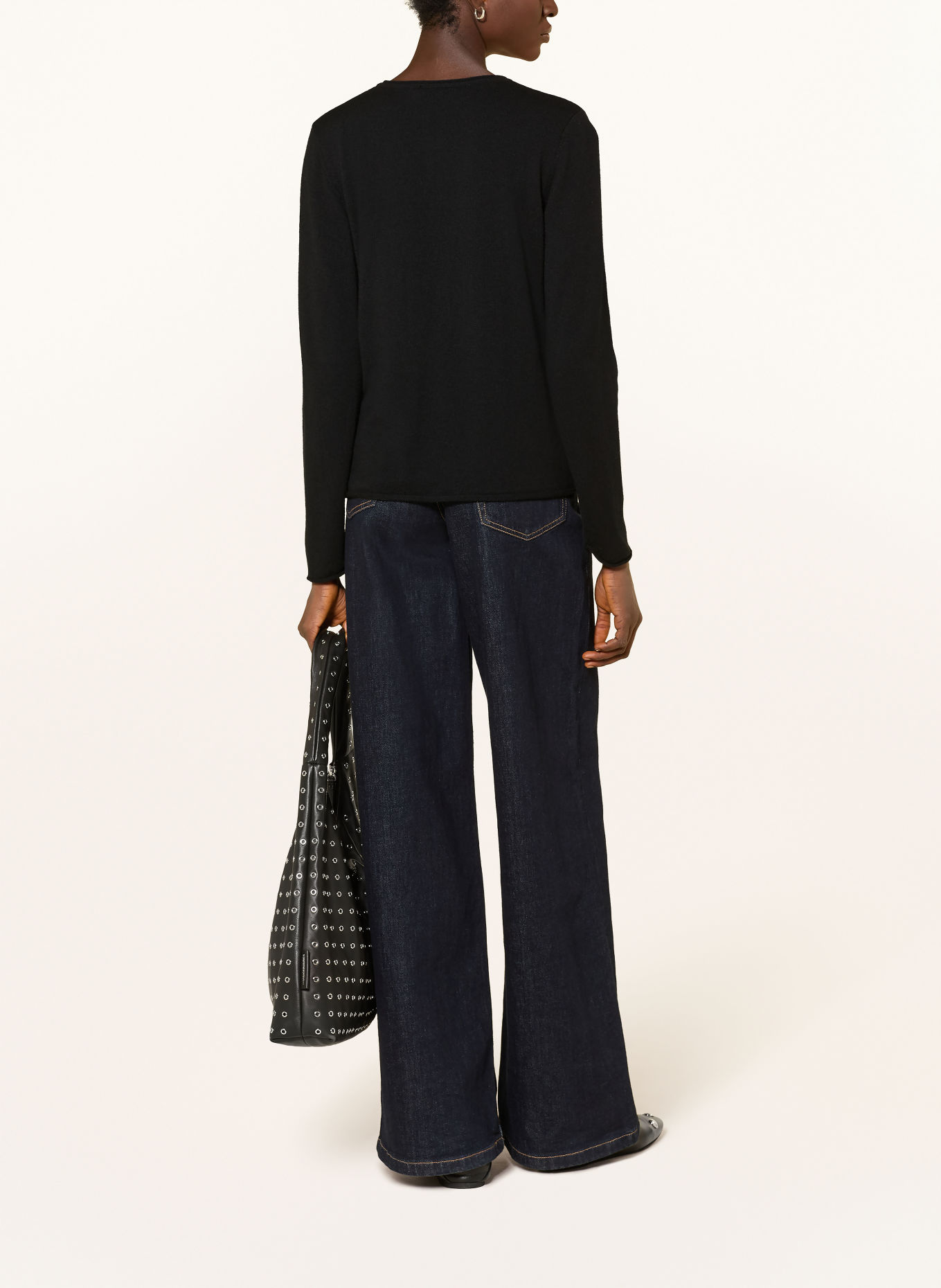 MAERZ MUENCHEN Cardigan: BLACK
