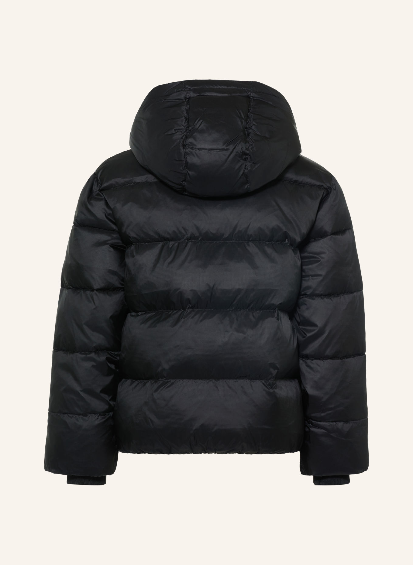 TOMMY HILFIGER Gewatteerde jas: ZWART