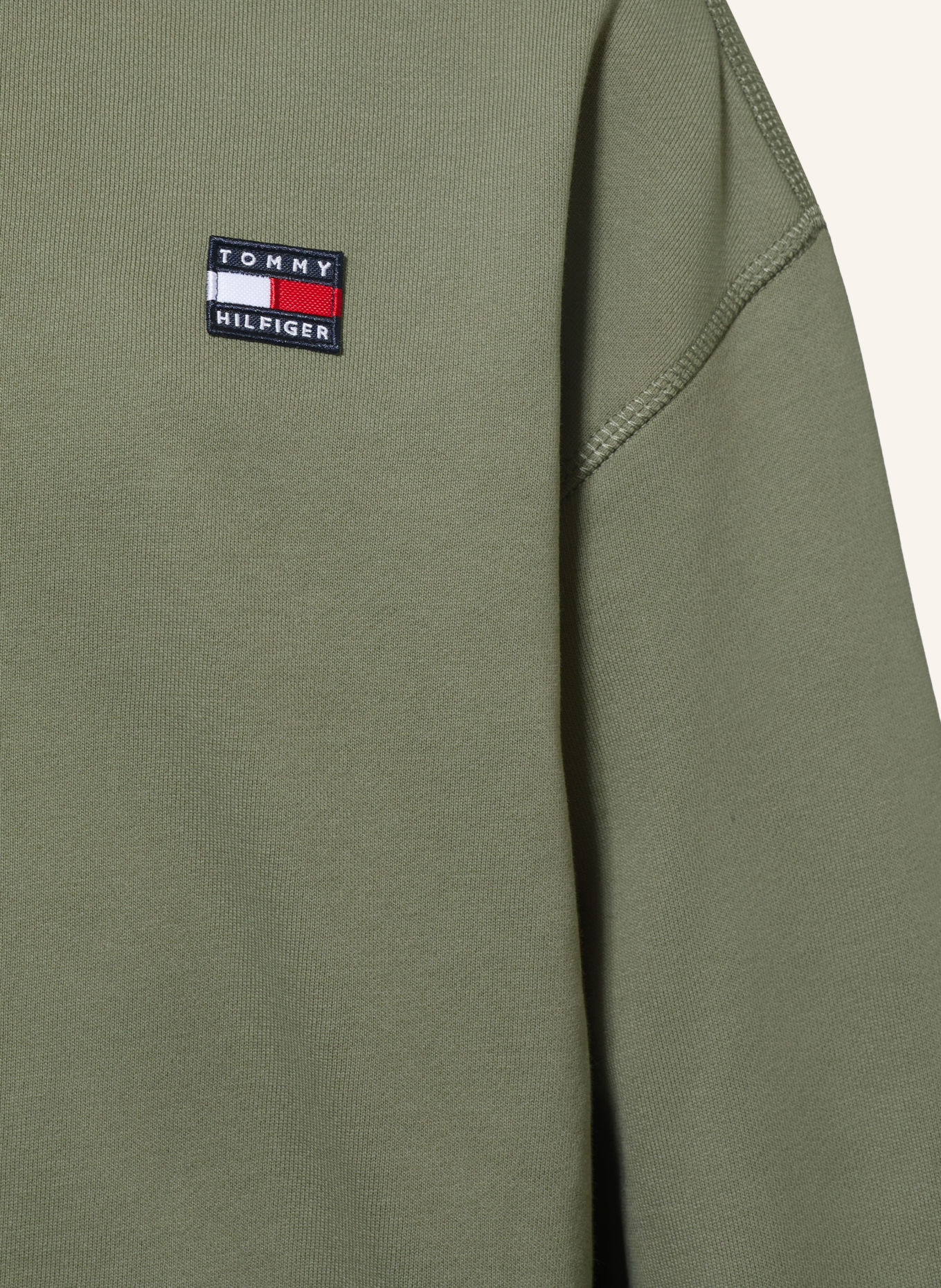 TOMMY HILFIGER Sweatshirt: KAKI / ROOD / DONKERBLAUW