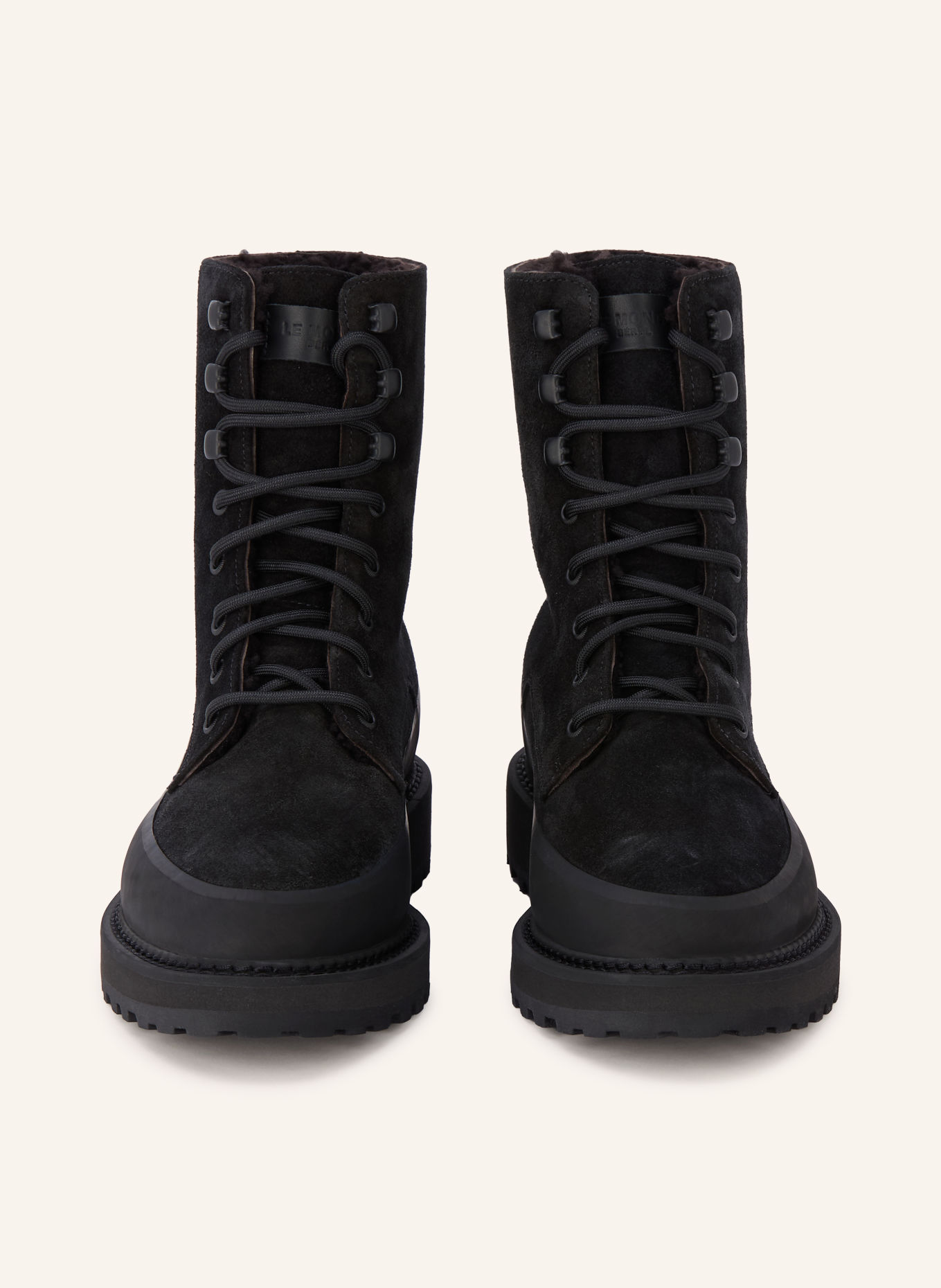 LE MONDE BÉRYL Lace-up boots DOLOMITE: BLACK