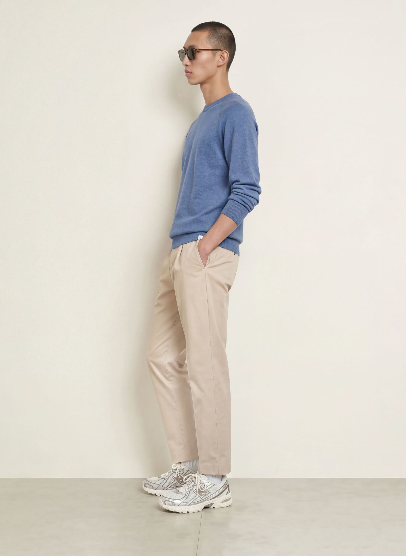 NOWADAYS Pullover: BLAU