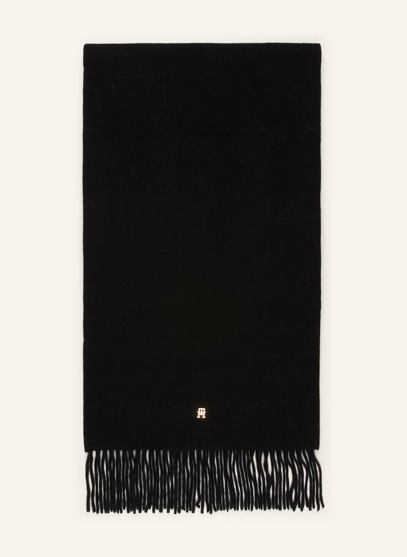 TOMMY HILFIGER Scarves: BLACK