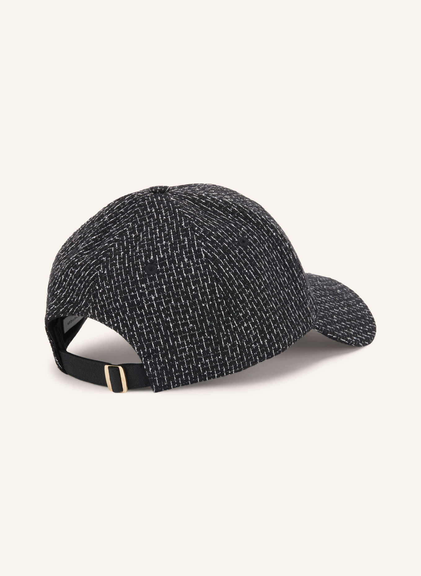 TOMMY HILFIGER Pet: ZWART / GOUD / WIT