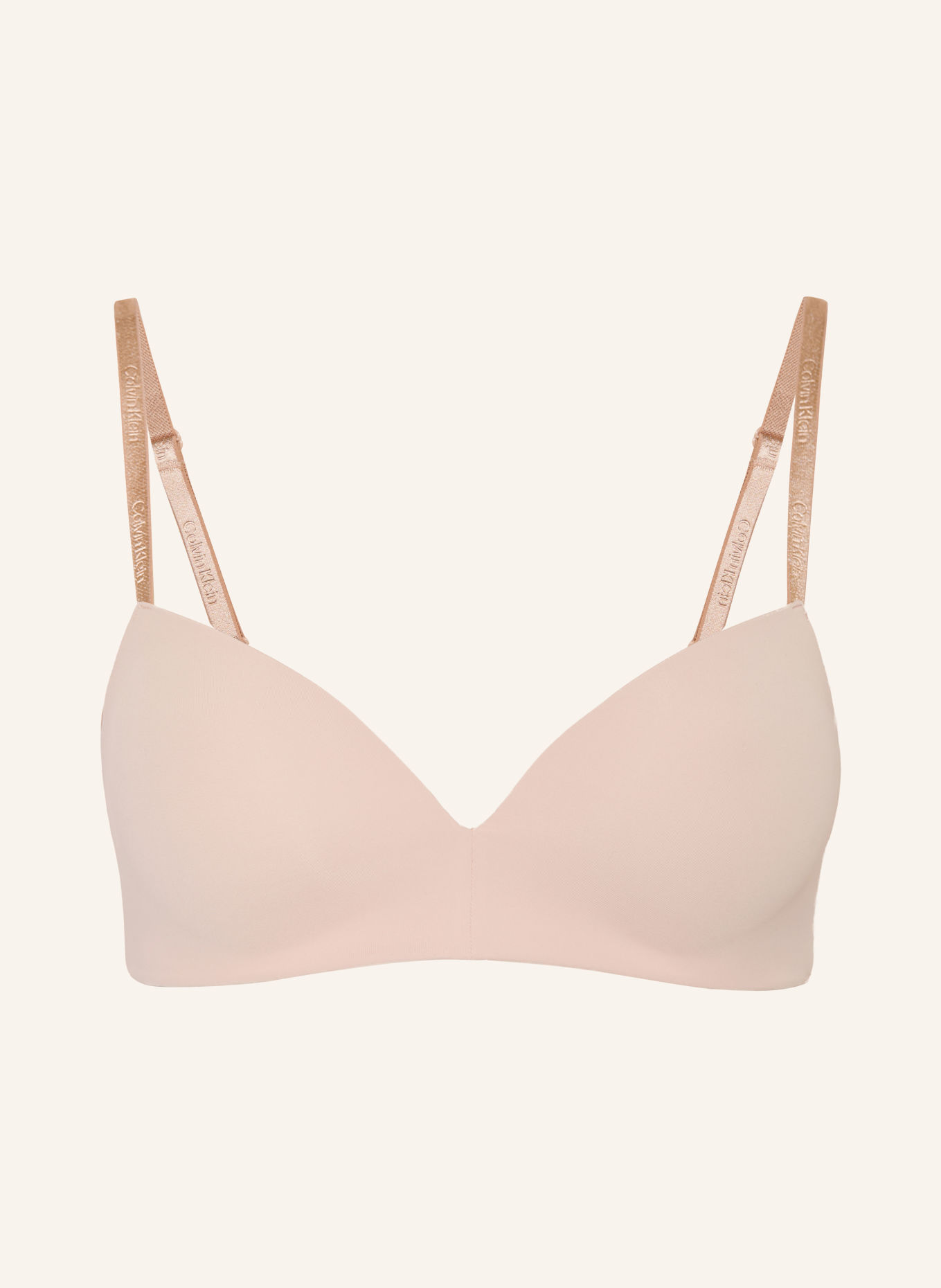 Calvin Klein LIFT WIREFREE Triangle bra: BEIGE