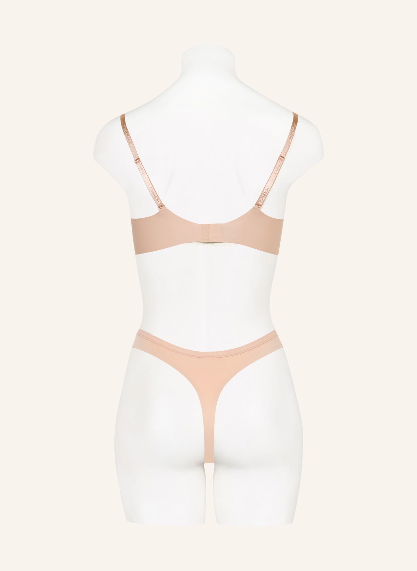Calvin Klein LIFT WIREFREE Triangle bra: BEIGE