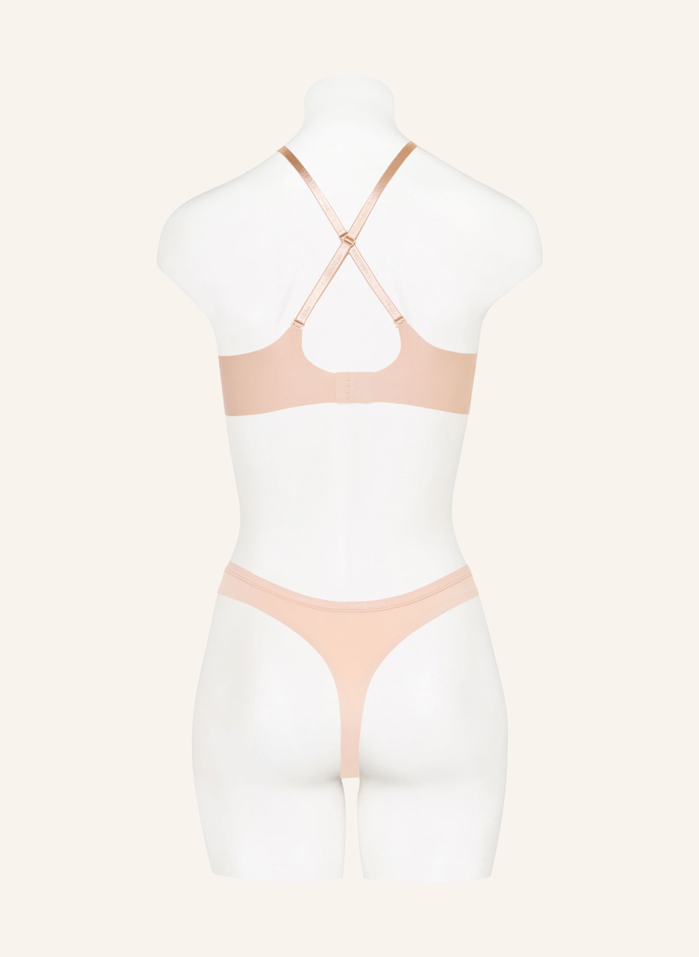 Calvin Klein LIFT WIREFREE Triangle bra: BEIGE