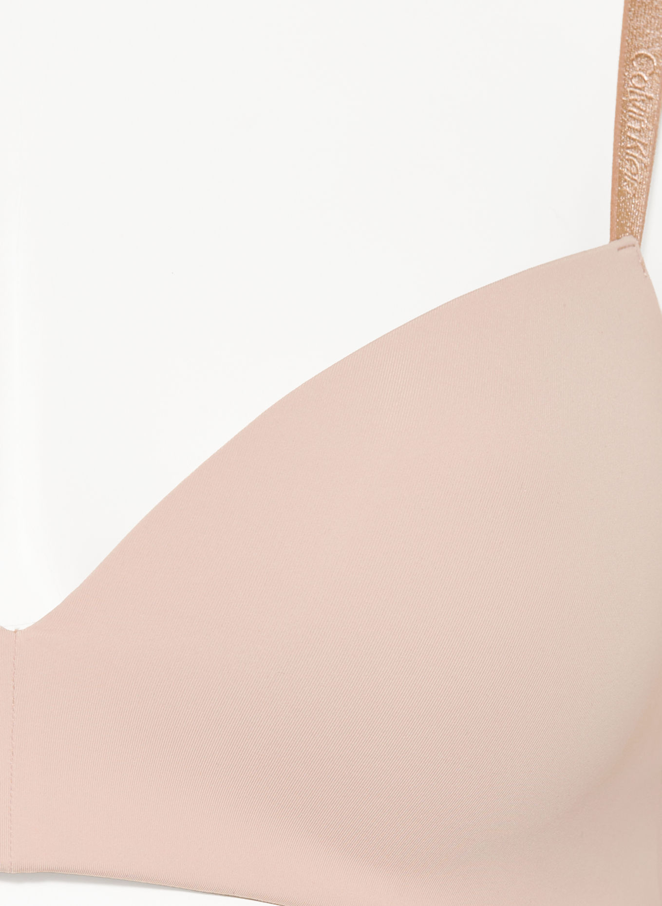 Calvin Klein LIFT WIREFREE Triangle bra: BEIGE
