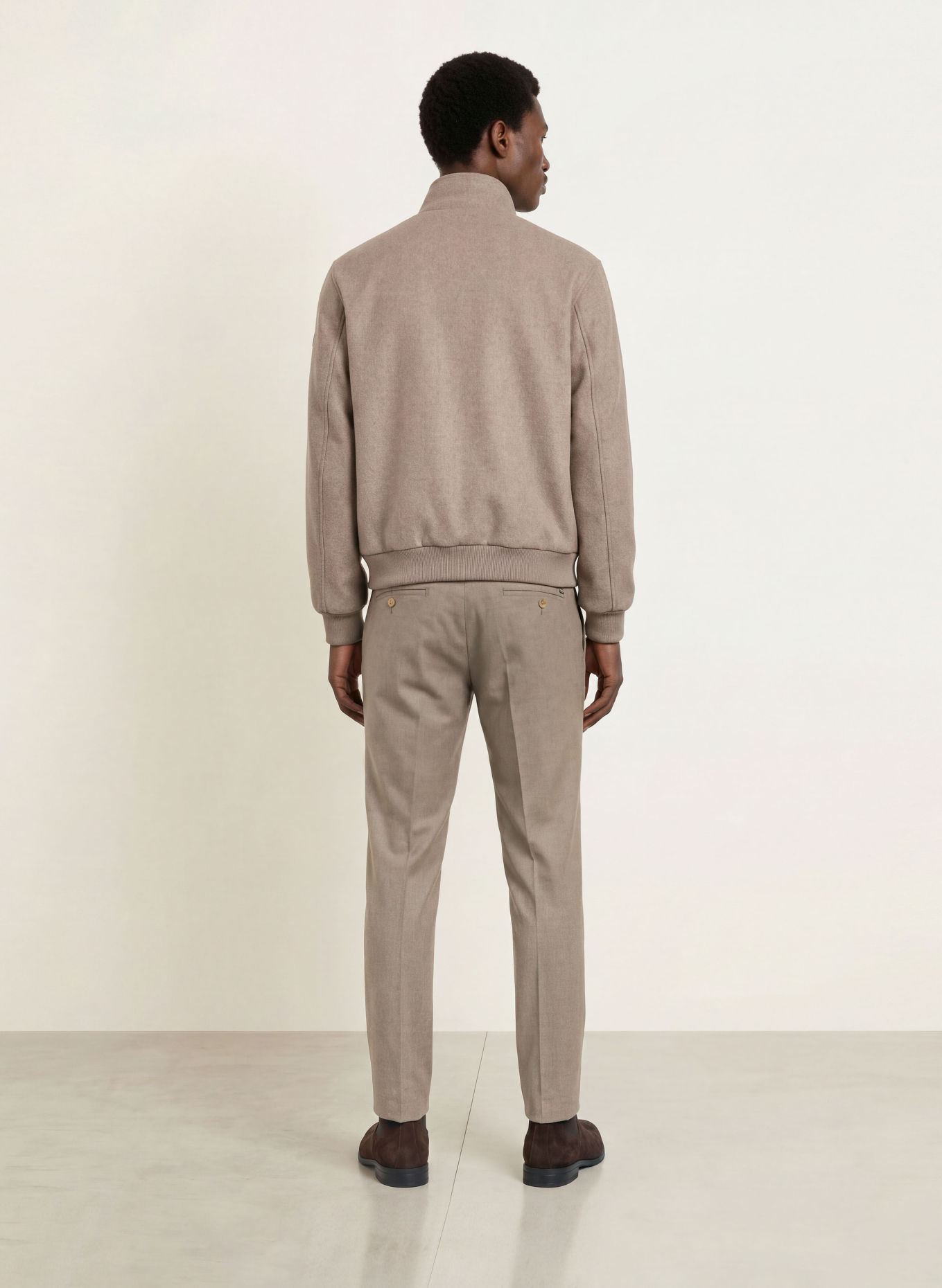 HILTL Broek TERNI Slim Fit: TAUPE