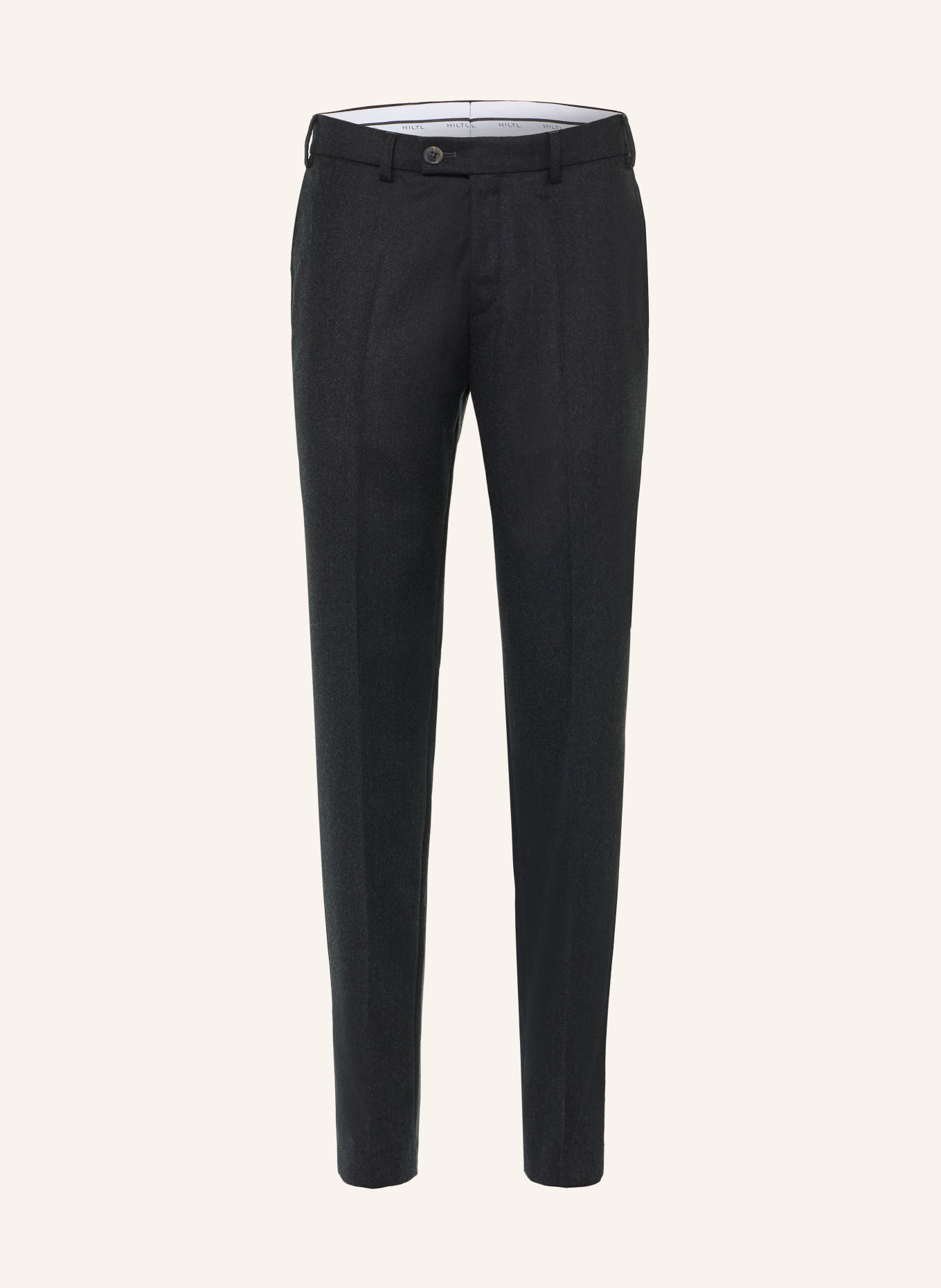 HILTL Byxor TERNI Slim Fit: MÖRKGRÅ