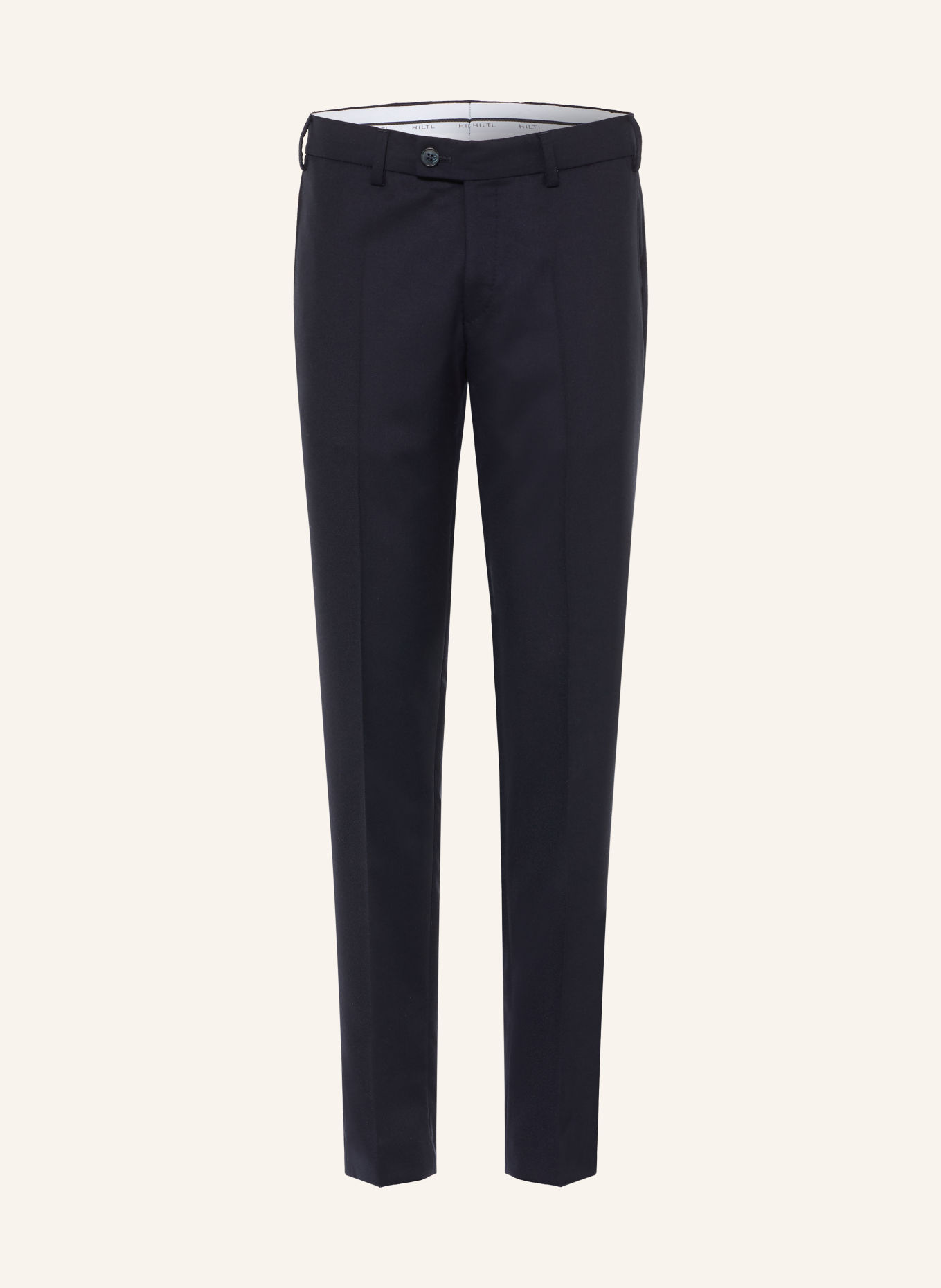 HILTL Byxor TERNI Slim Fit: MÖRKBLÅ