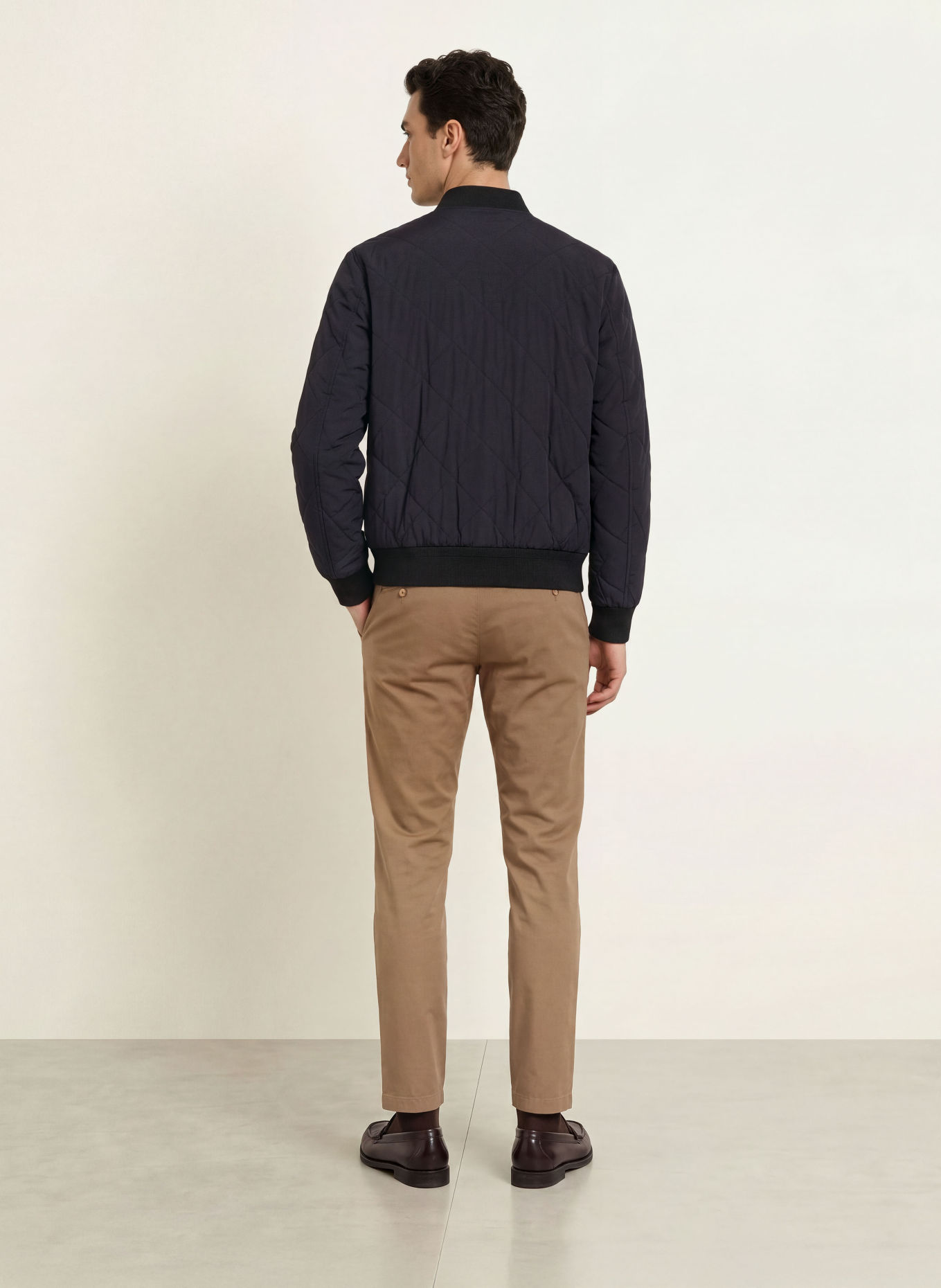 HILTL Chino Extra Slim Fit: KHAKI
