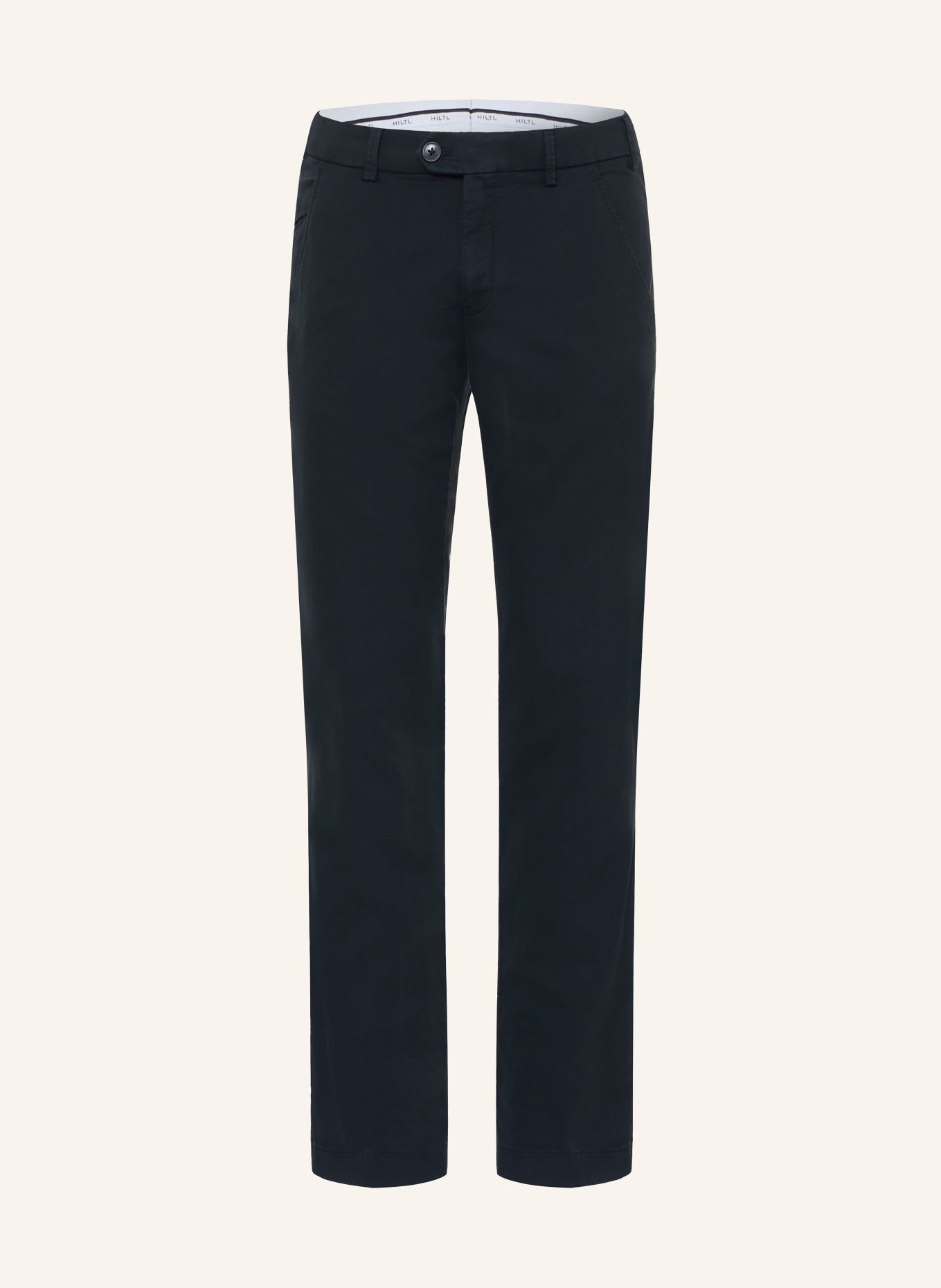 HILTL Chino Extra Slim Fit: MÖRKBLÅ