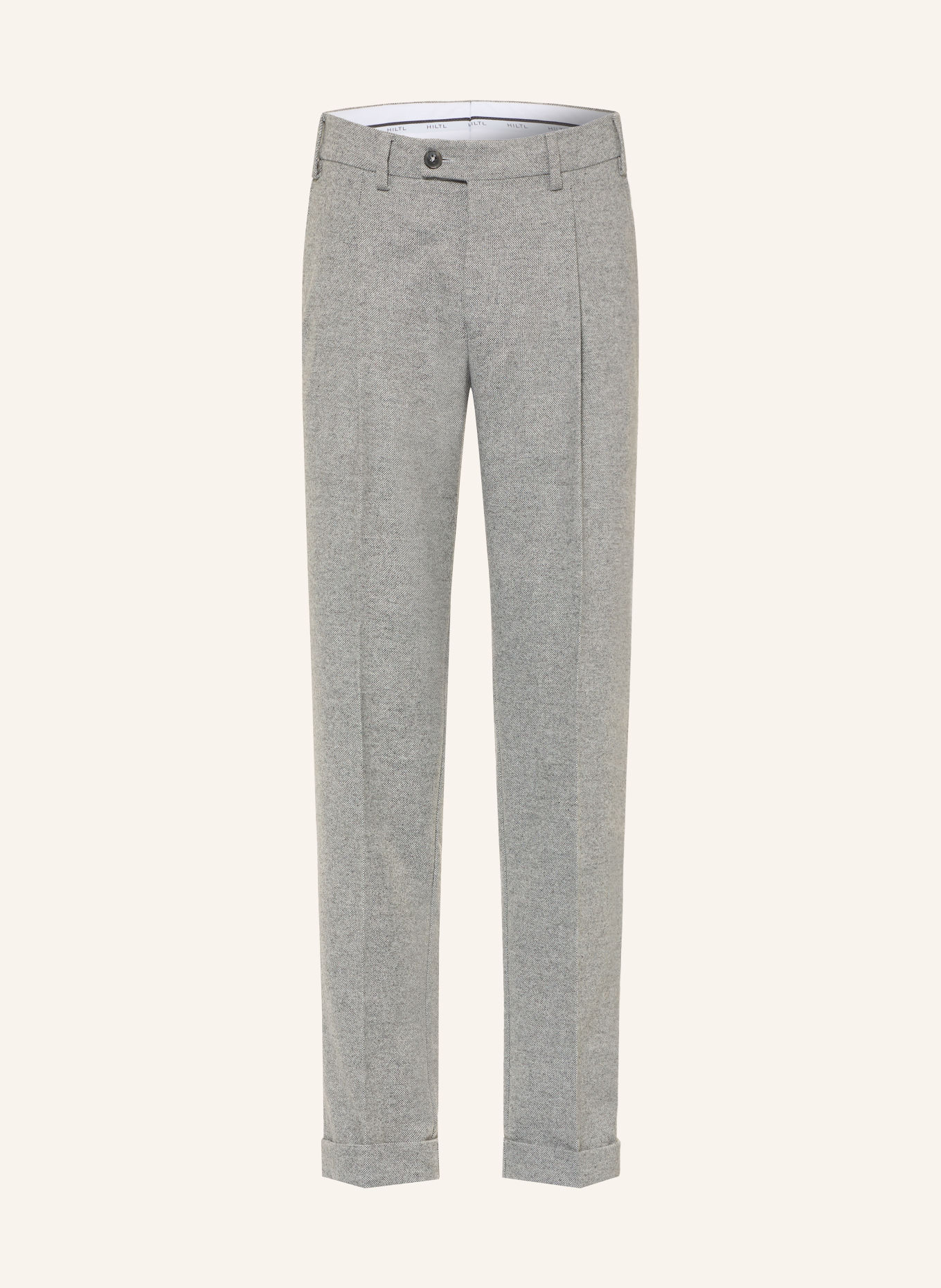 HILTL PRIMO Regular Fit Chinos: GRAY