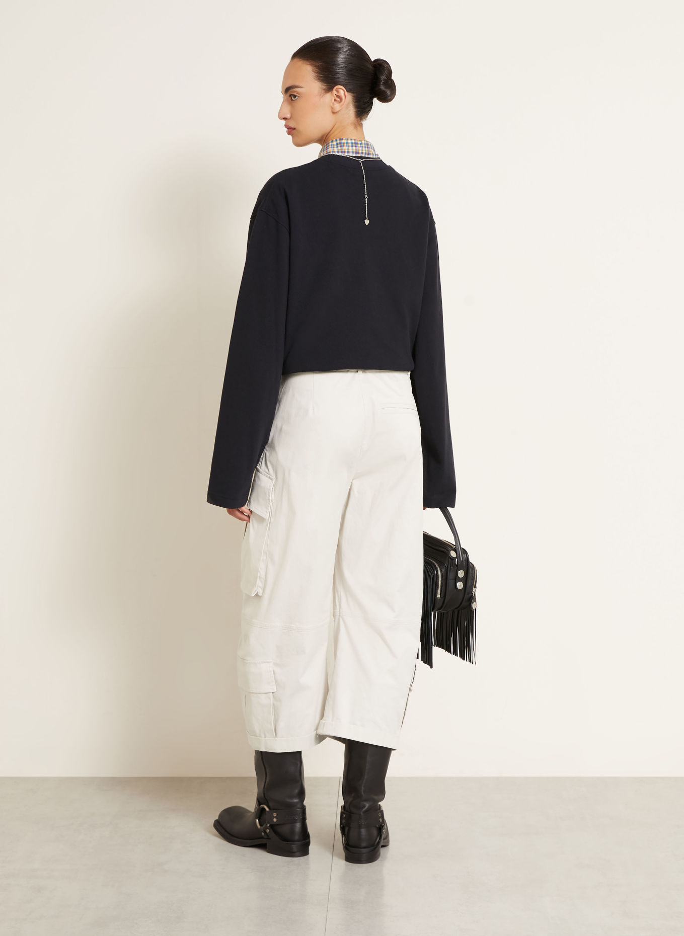 Acne Studios Cargohose: HELLGRAU