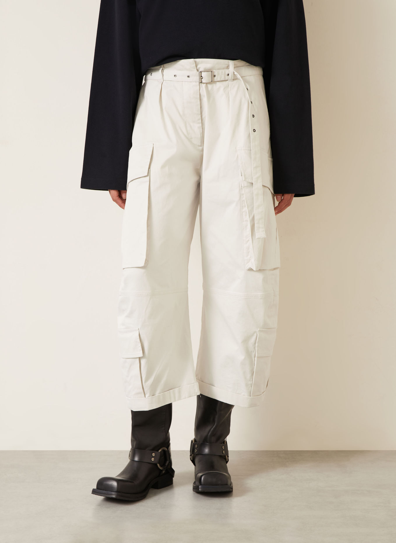 Acne Studios Cargohose: HELLGRAU