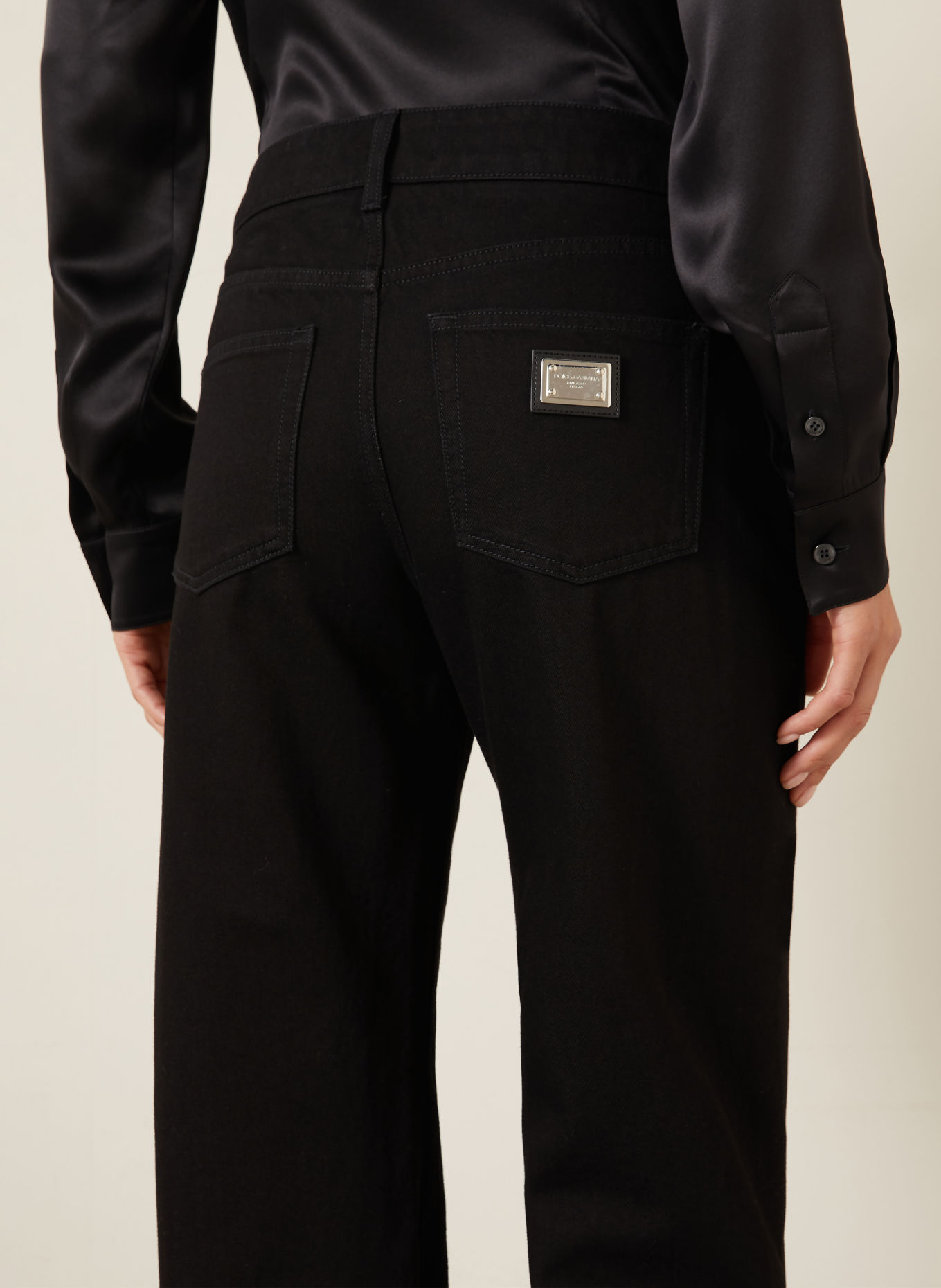 DOLCE & GABBANA Blugi drepți: S9001 VARIANTE ABBINATA