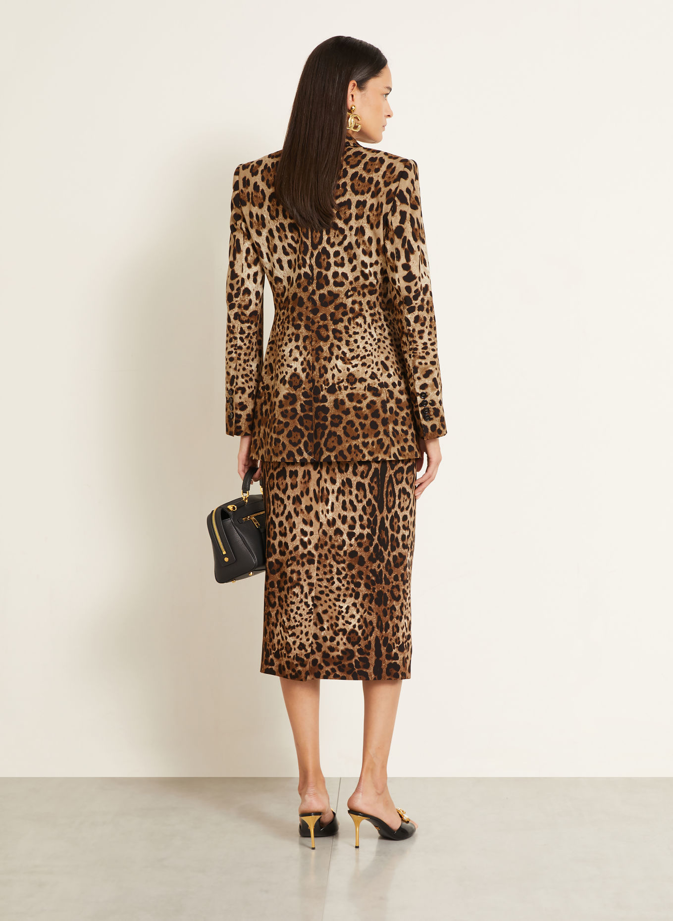 DOLCE & GABBANA Fustă: MARO DESCHIS / MARO / NEGRU