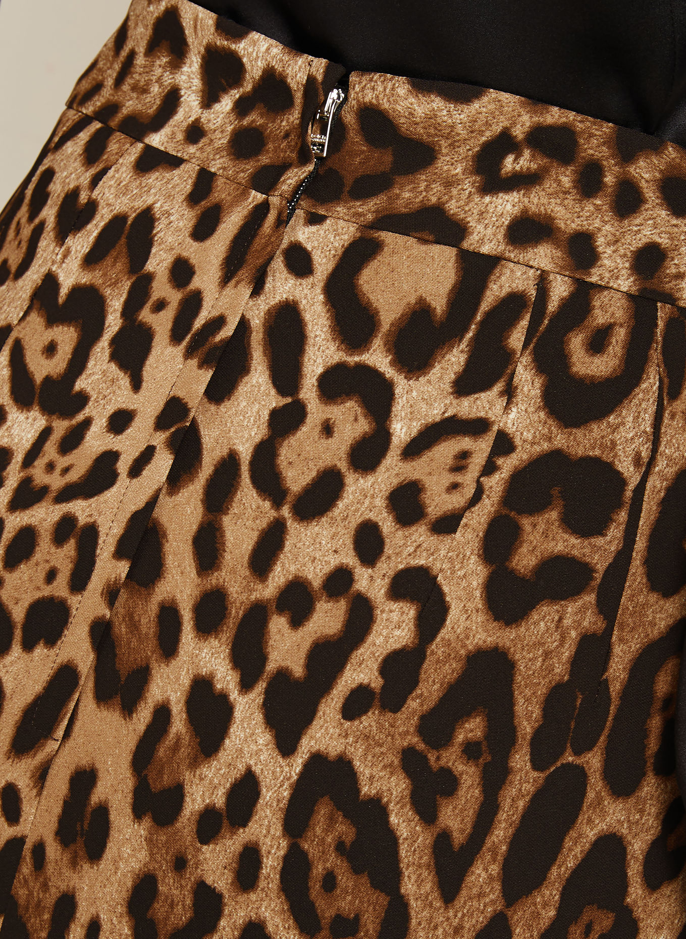 DOLCE & GABBANA Fustă: MARO DESCHIS / MARO / NEGRU