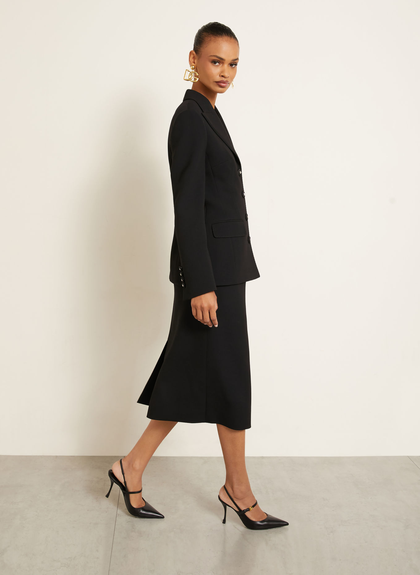 DOLCE & GABBANA Jupe: NOIR