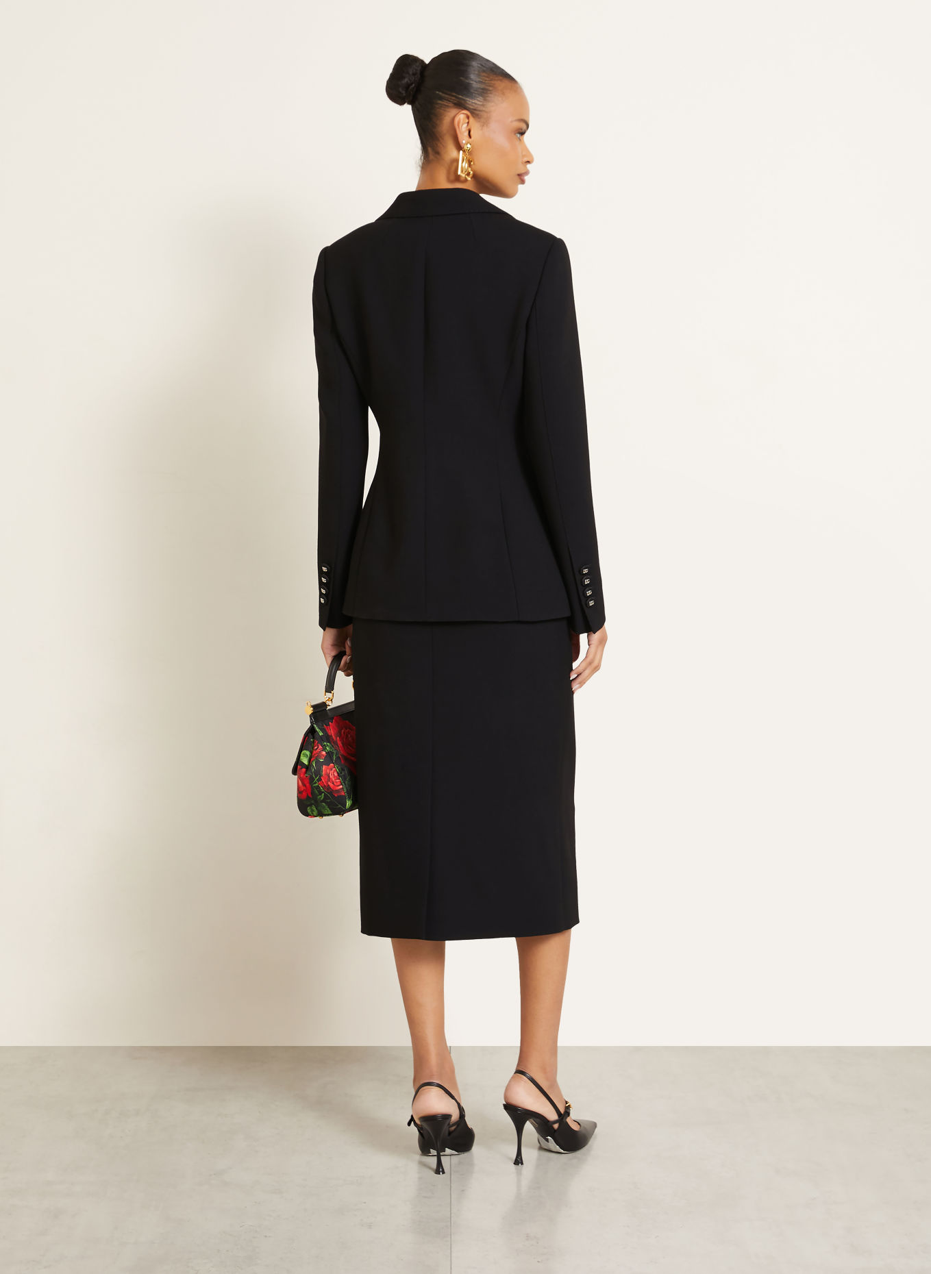 DOLCE & GABBANA Marynarka: CZARNY
