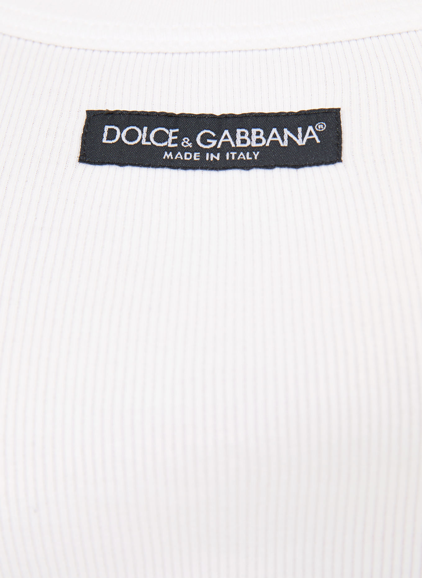 DOLCE & GABBANA Top: BIAŁY
