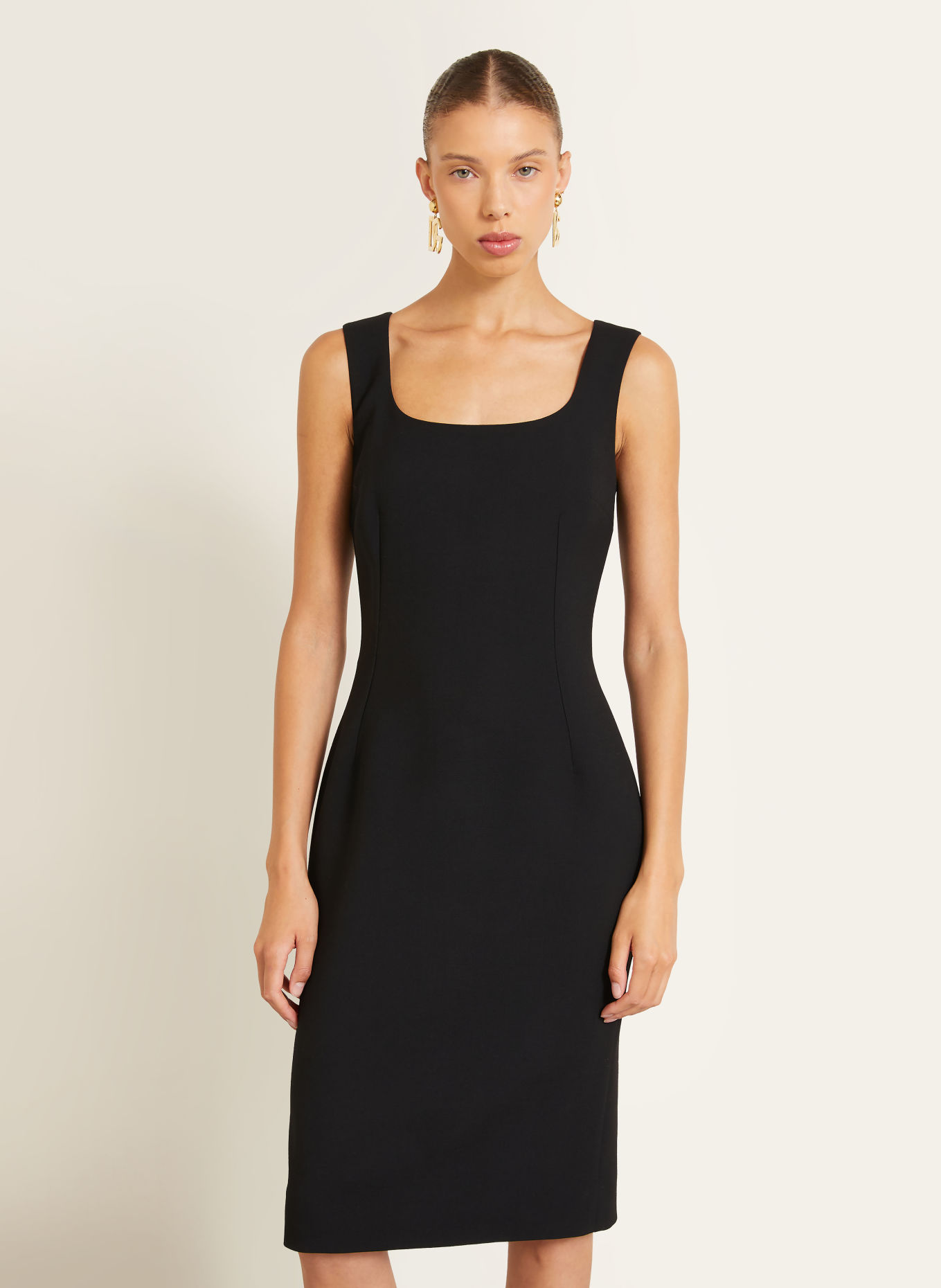 DOLCE & GABBANA Pouzdrové šaty: ČERNÁ