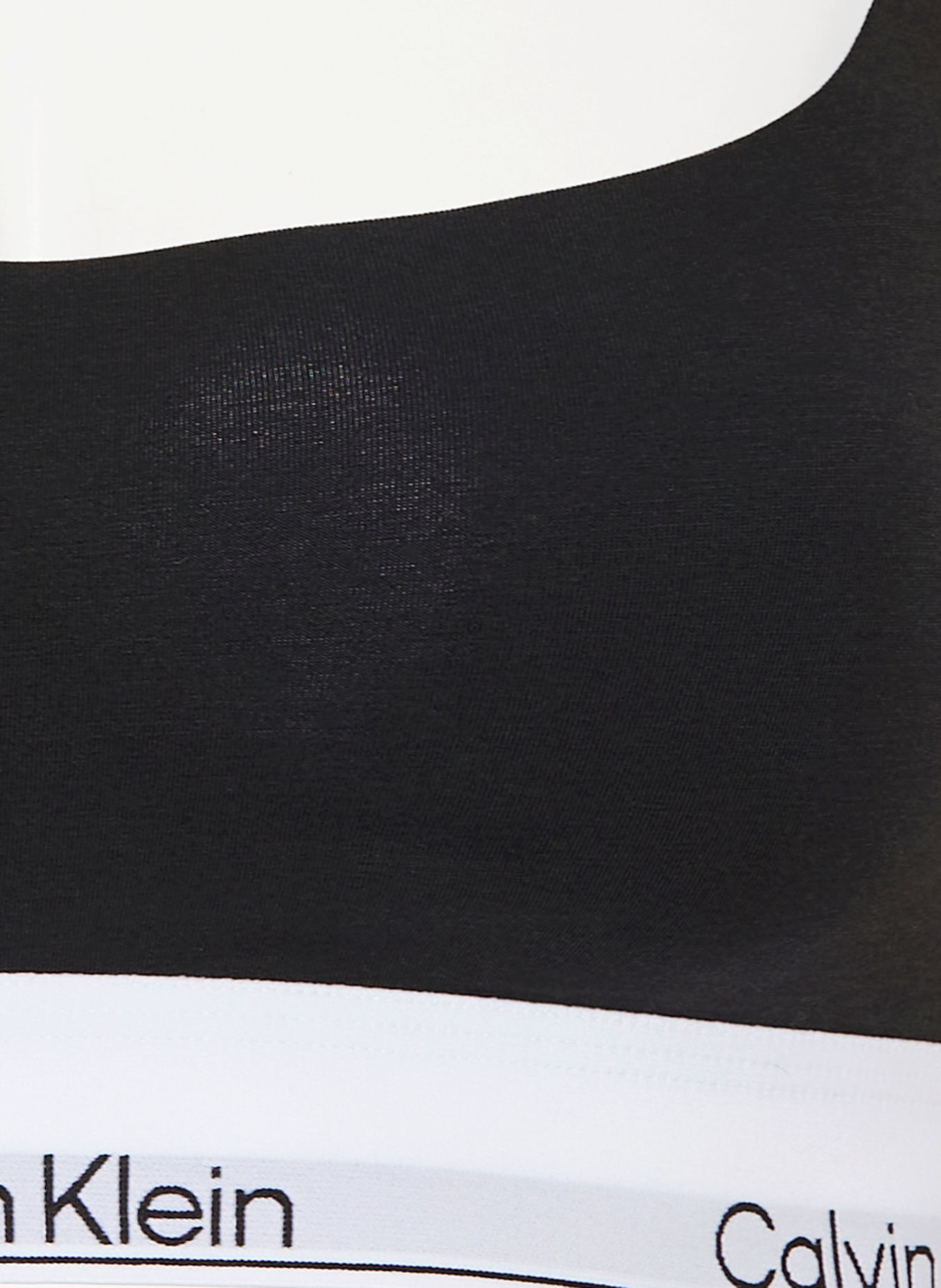 Calvin Klein Bustier ICON COTTON MODAL: NEGRU / ALB