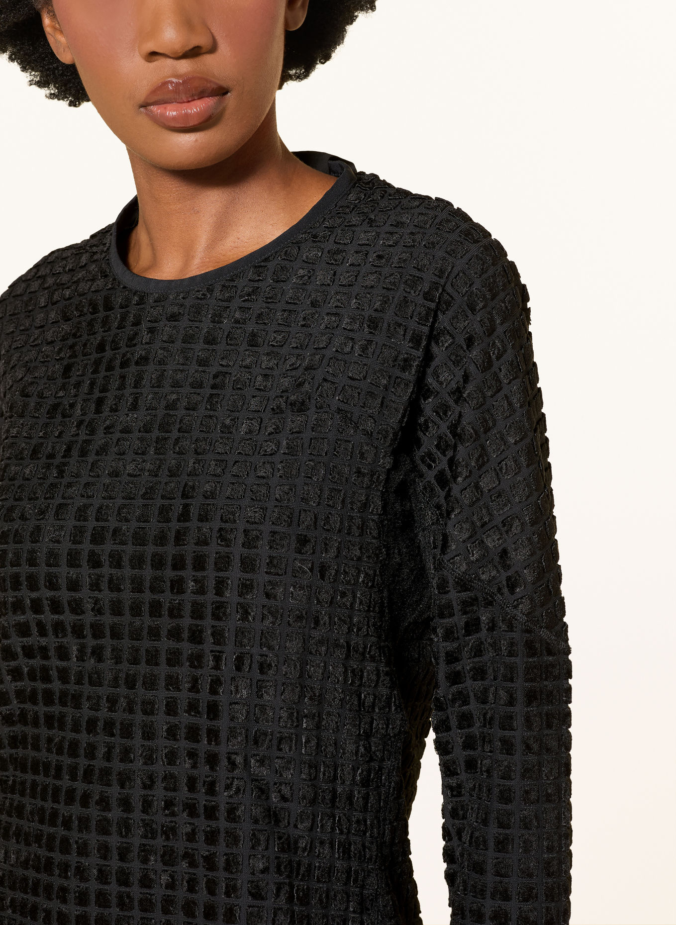 Y-3 REVERSE Running Shirt: BLACK