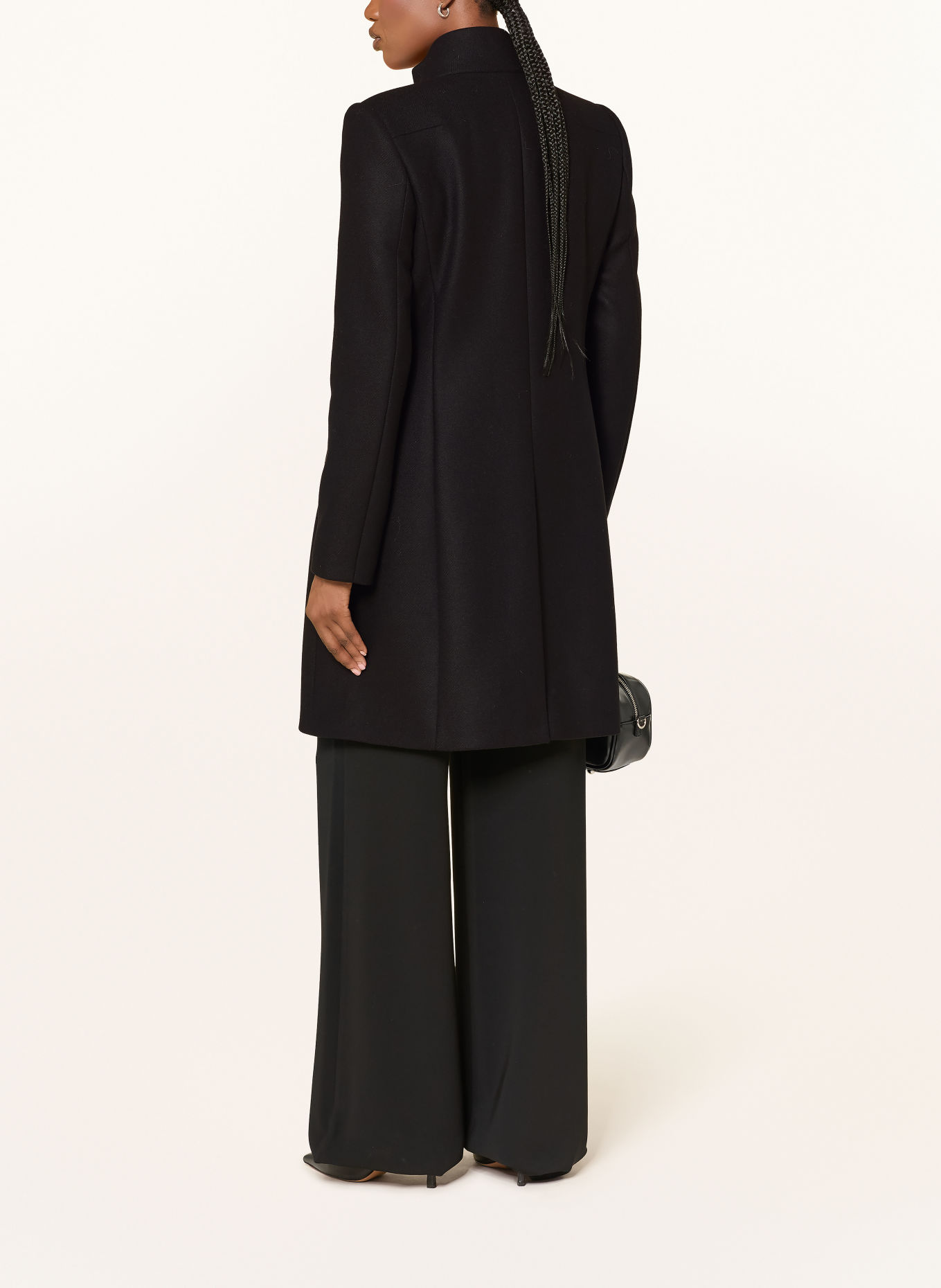 Fay Manteau en laine VIRGINIA: NOIR