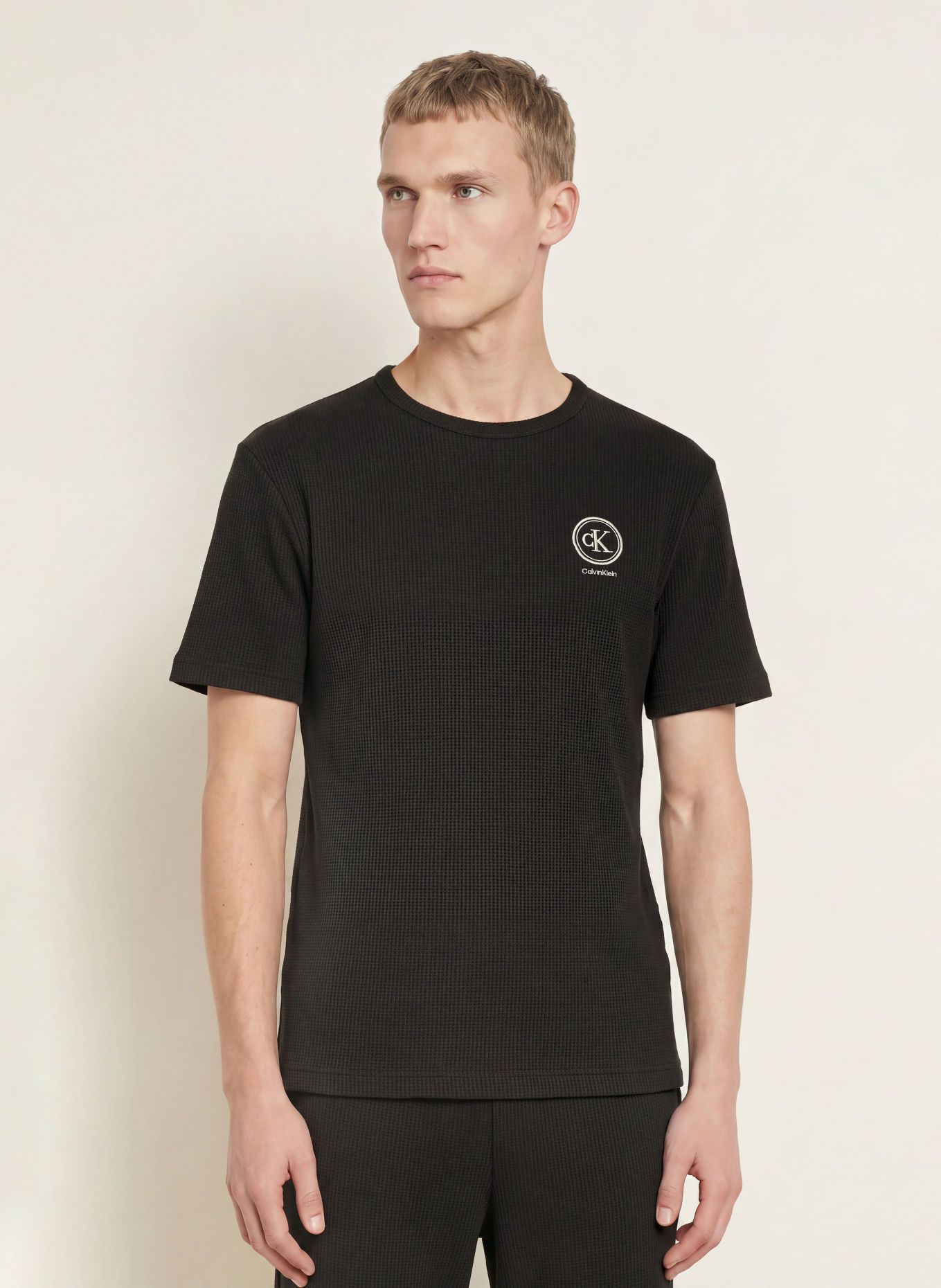 Calvin Klein Loungeshirt: ZWART