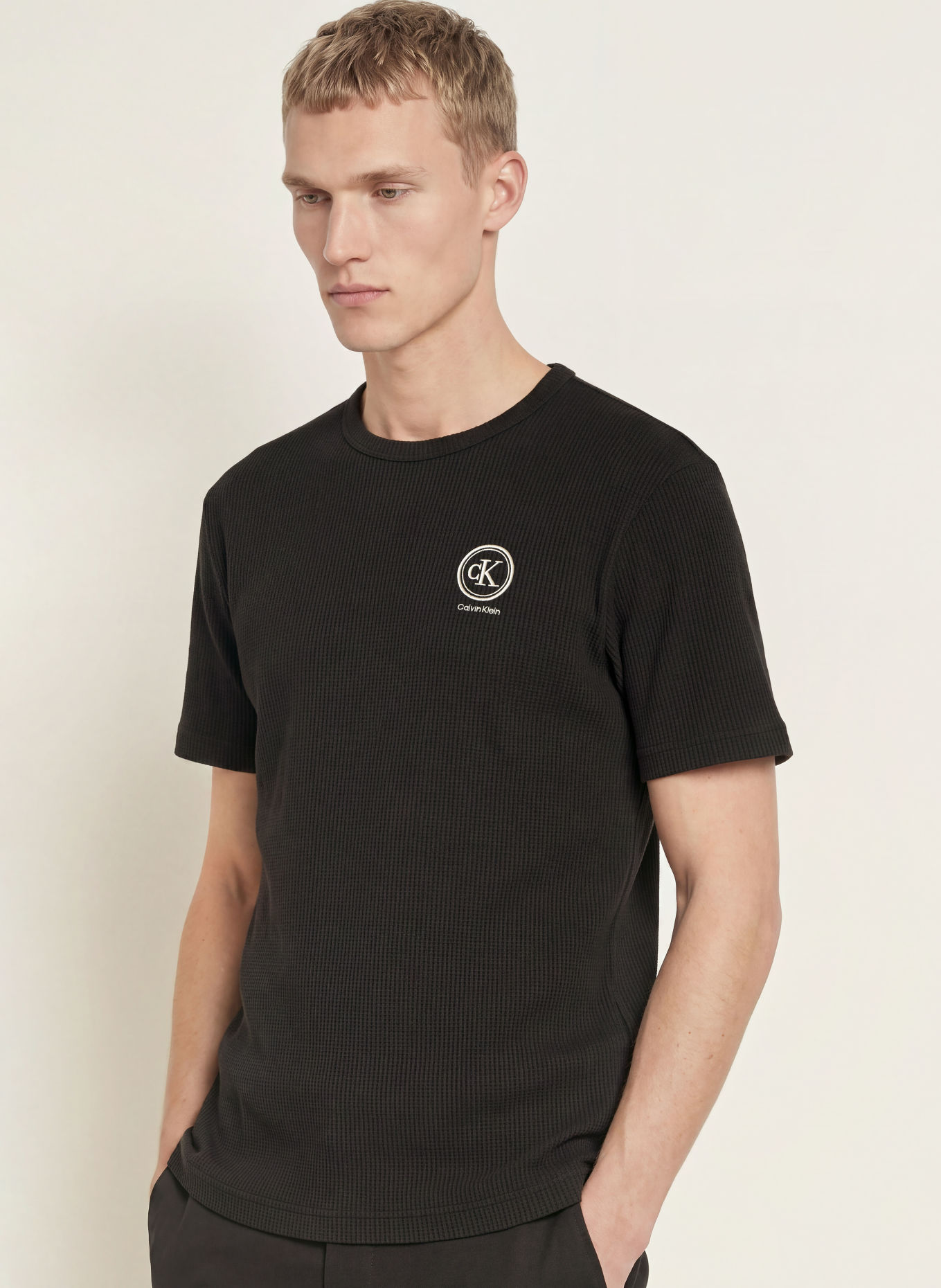 Calvin Klein Loungeshirt: ZWART