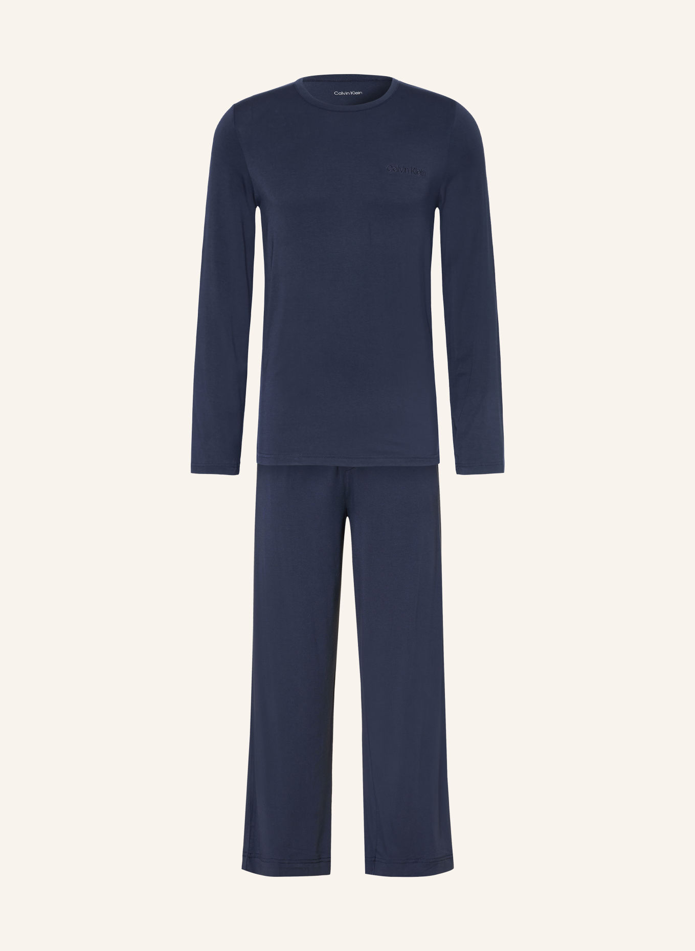 Calvin Klein Pyjama ULTRA SOFT MODAL: DONKERBLAUW