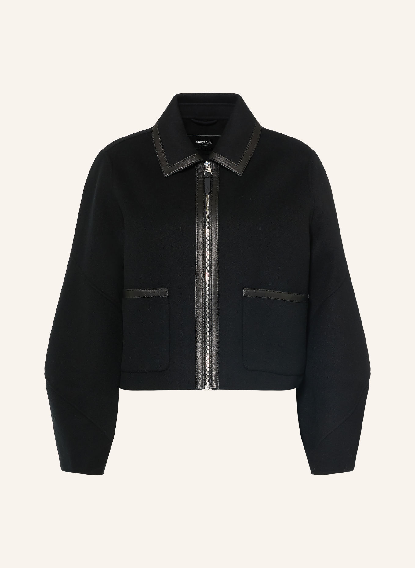 Mackage Blazer SOLANA: ZWART
