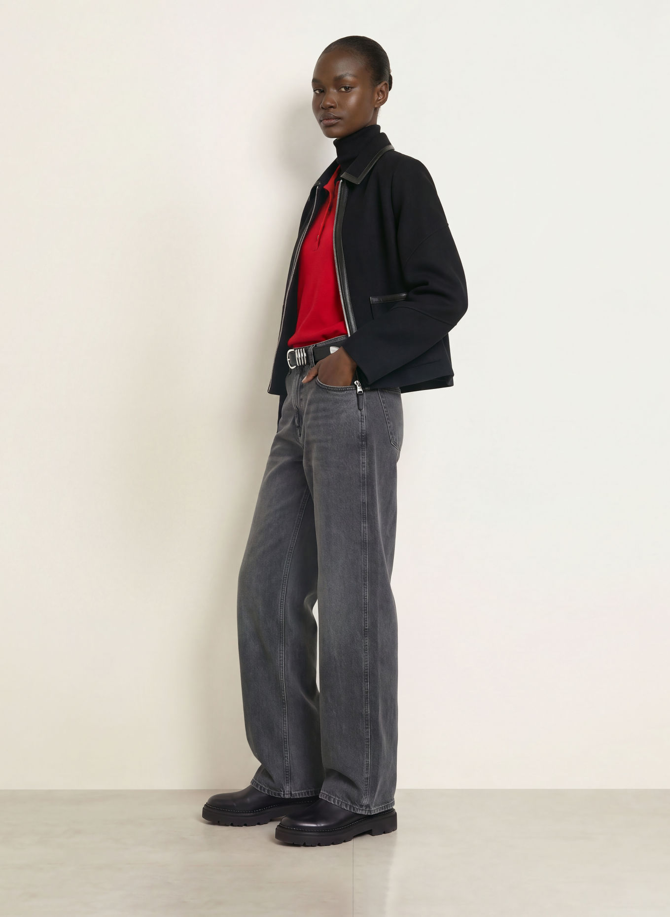 Mackage Blazer SOLANA: ZWART