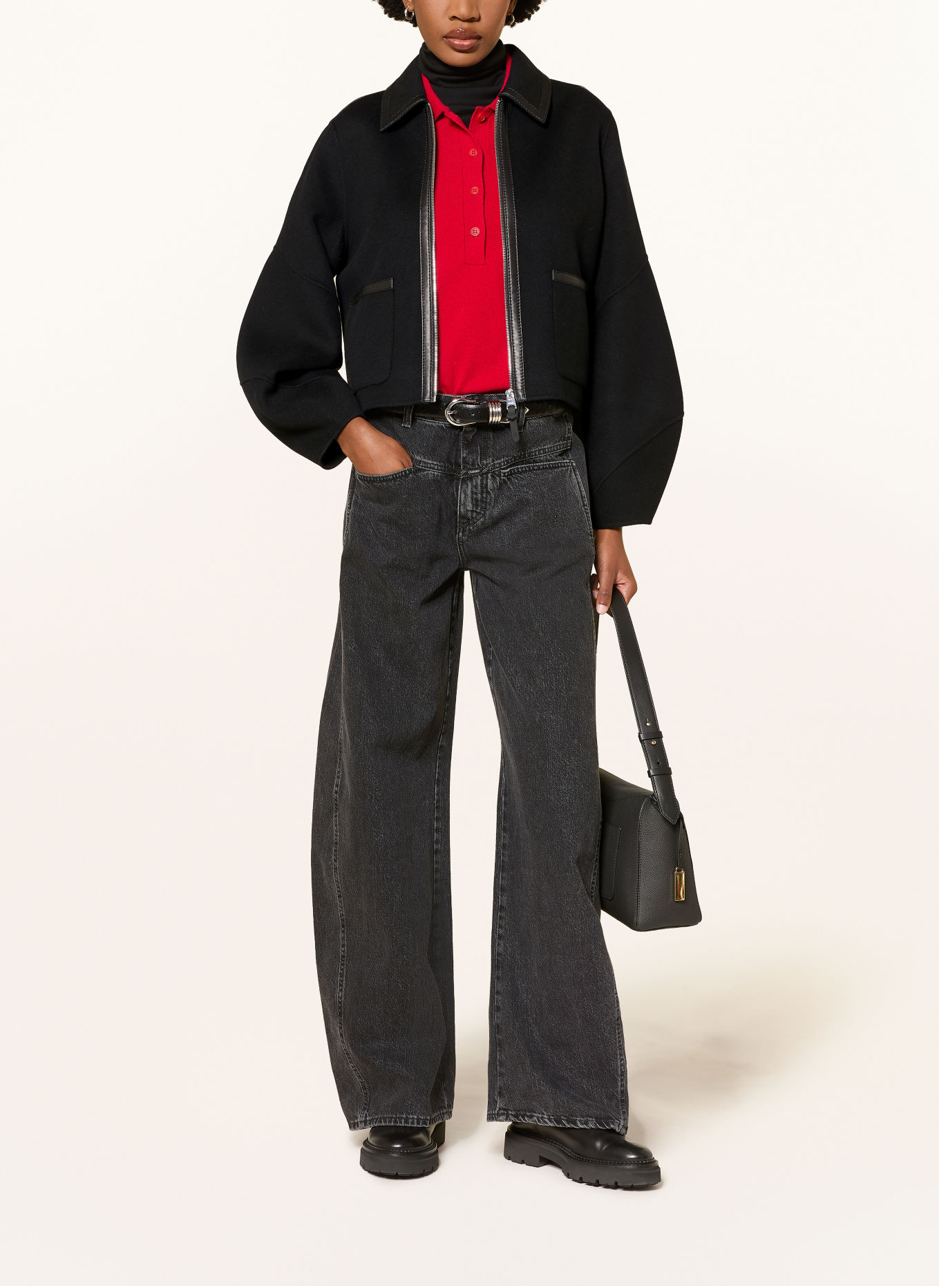 Mackage Blazer SOLANA: ZWART